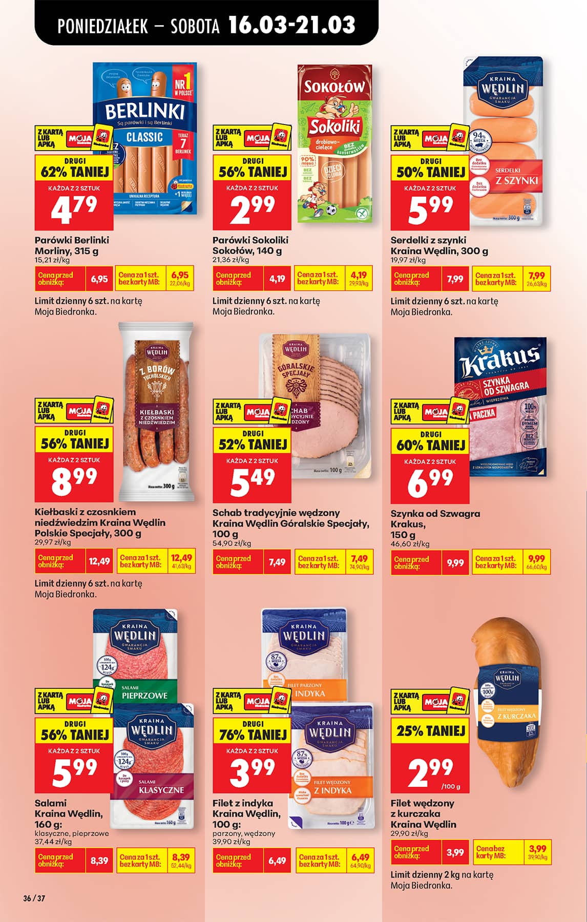 Biedronka - Codziennie niskie ceny P - oferta od 16.03 44 puslapis