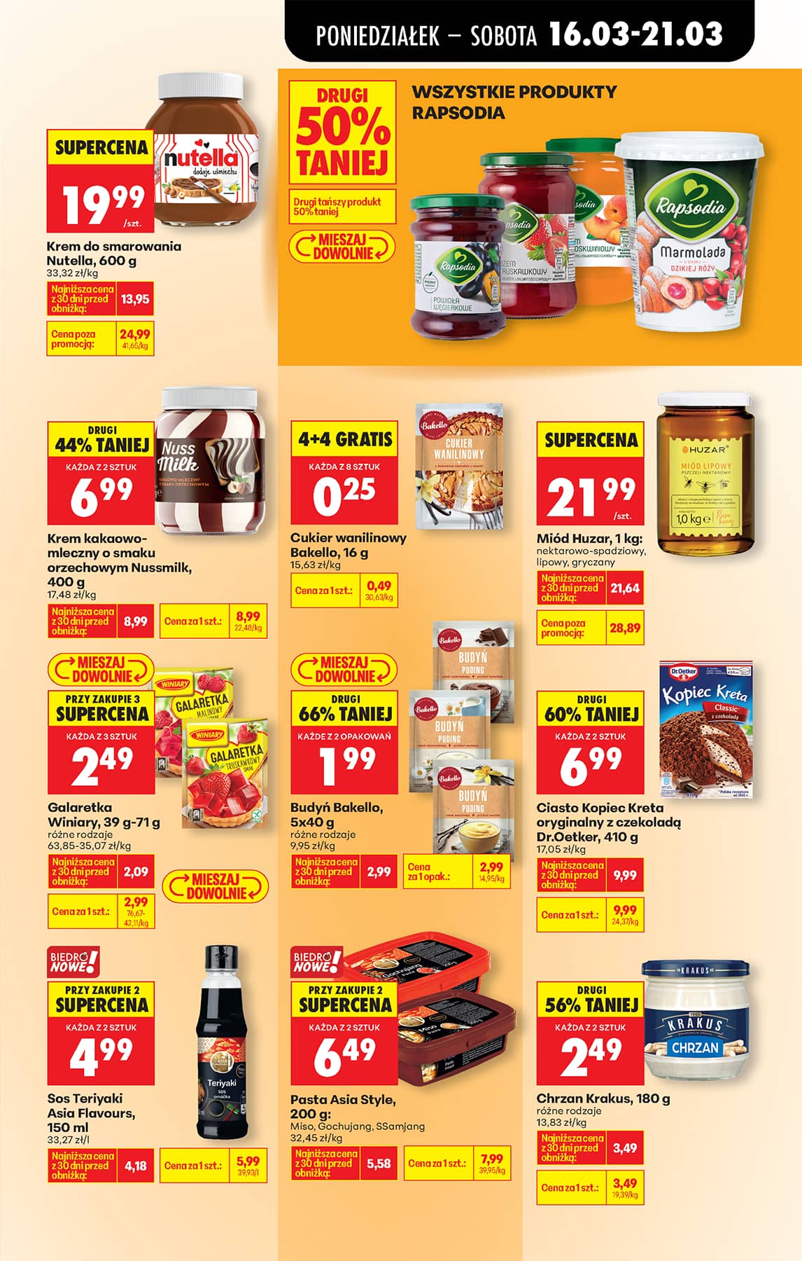 Biedronka - Codziennie niskie ceny P - oferta od 16.03 51 puslapis