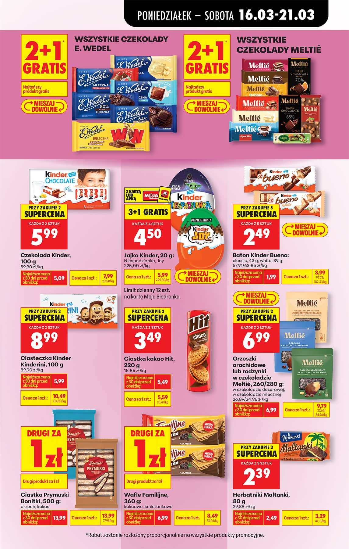 Biedronka - Codziennie niskie ceny P - oferta od 16.03 57 puslapis