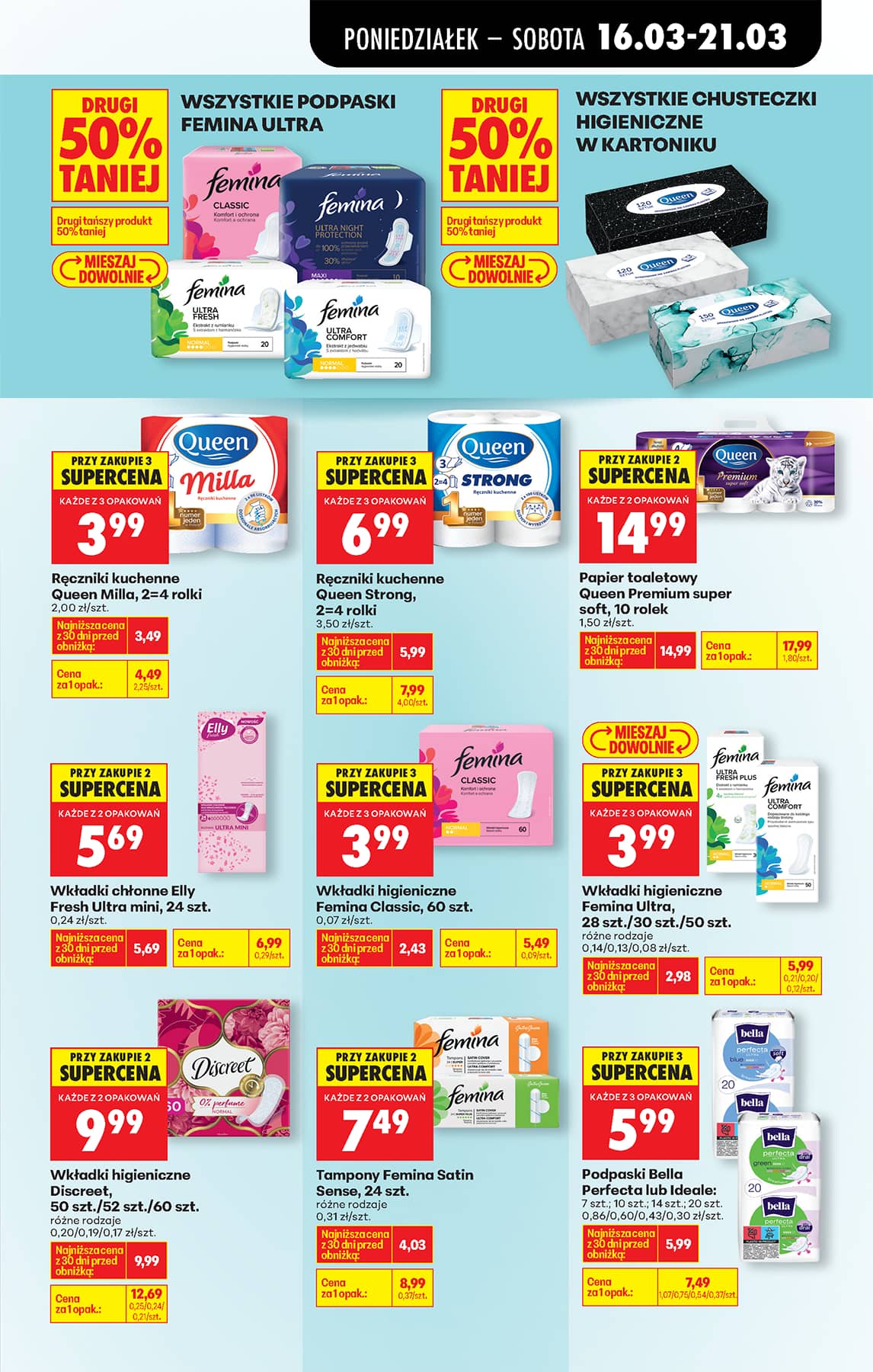 Biedronka - Codziennie niskie ceny P - oferta od 16.03 69 puslapis