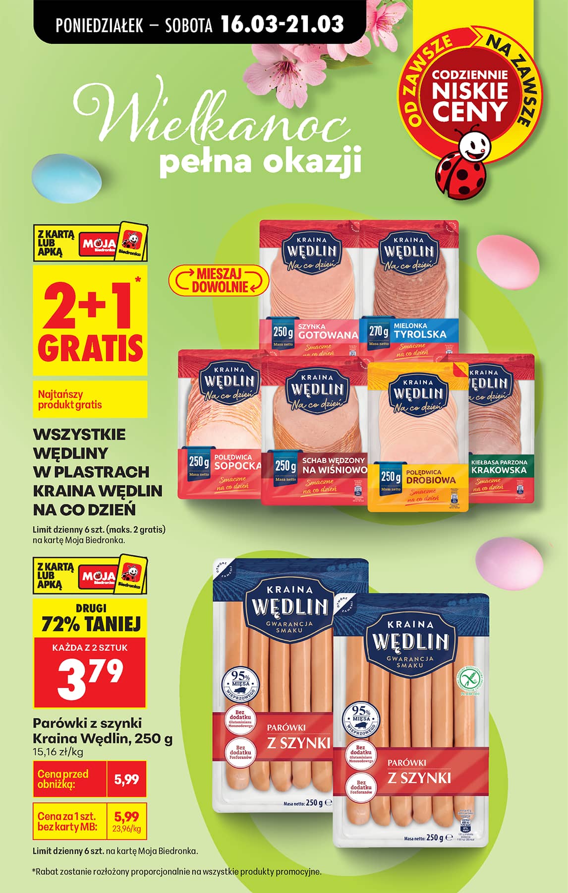 Biedronka - Codziennie niskie ceny P - oferta od 16.03 7 puslapis