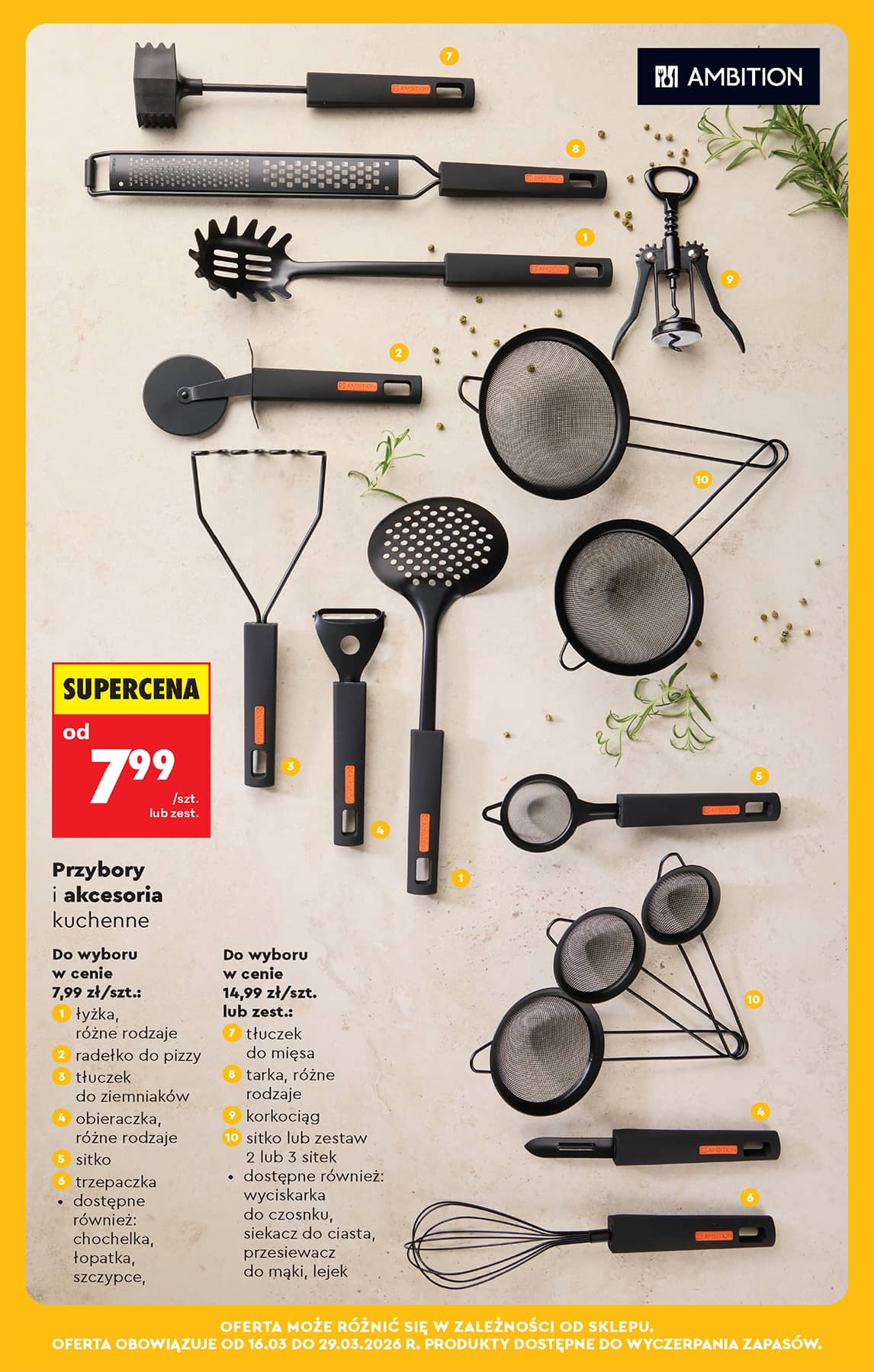 Biedronka - Codziennie niskie ceny P - oferta od 16.03 89 puslapis