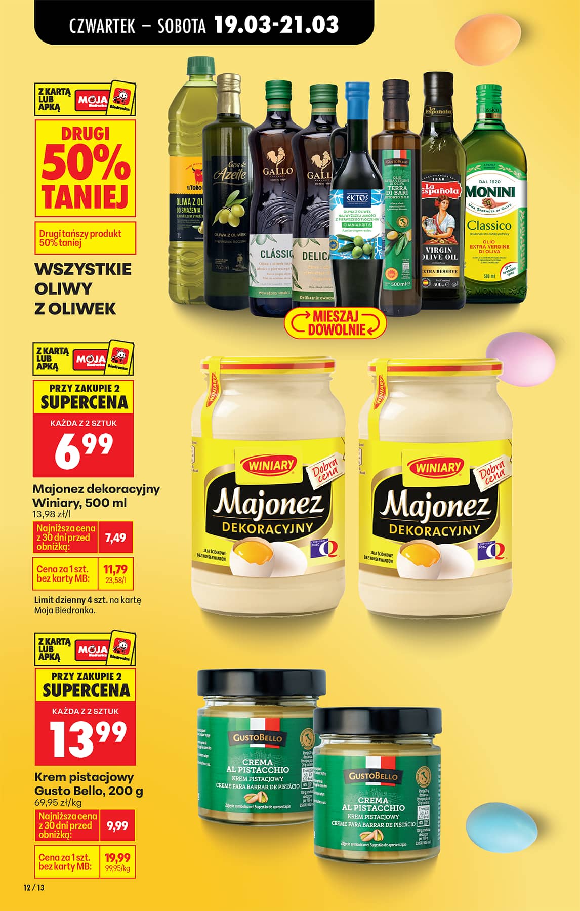 Biedronka - Codziennie niskie ceny P - oferta od 19.03 16 puslapis