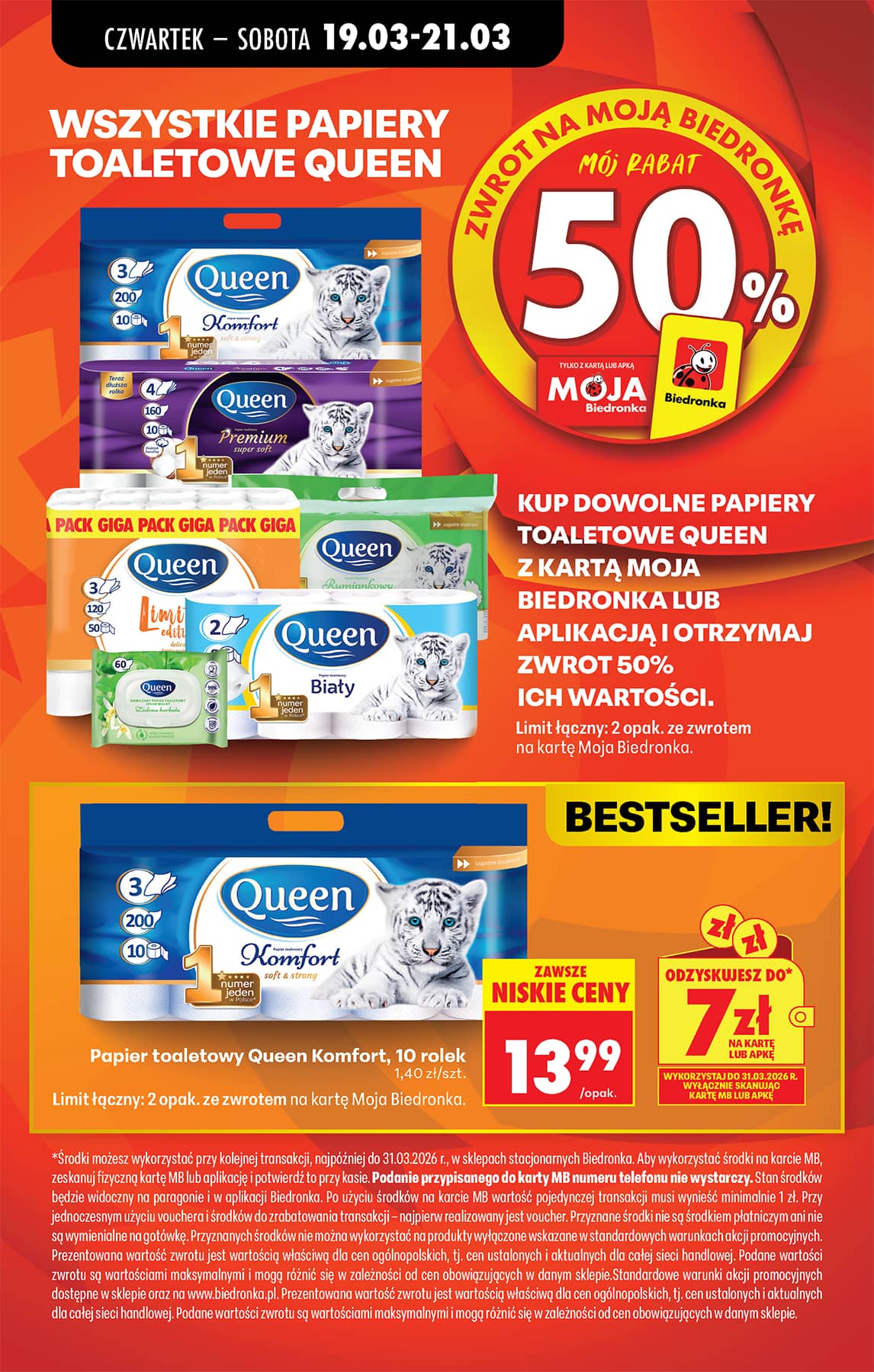 Biedronka - Codziennie niskie ceny P - oferta od 19.03 2 puslapis