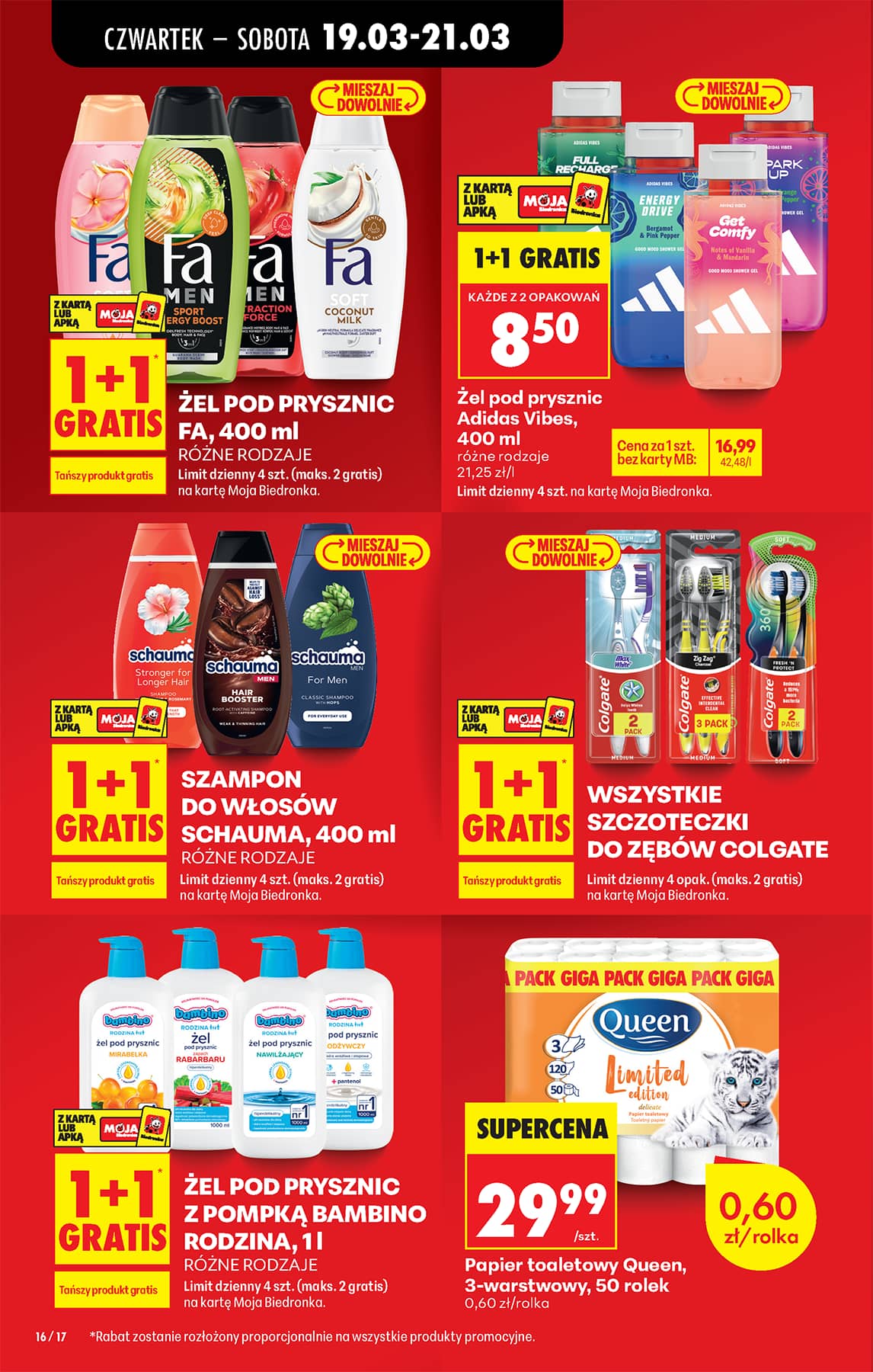 Biedronka - Codziennie niskie ceny P - oferta od 19.03 20 puslapis