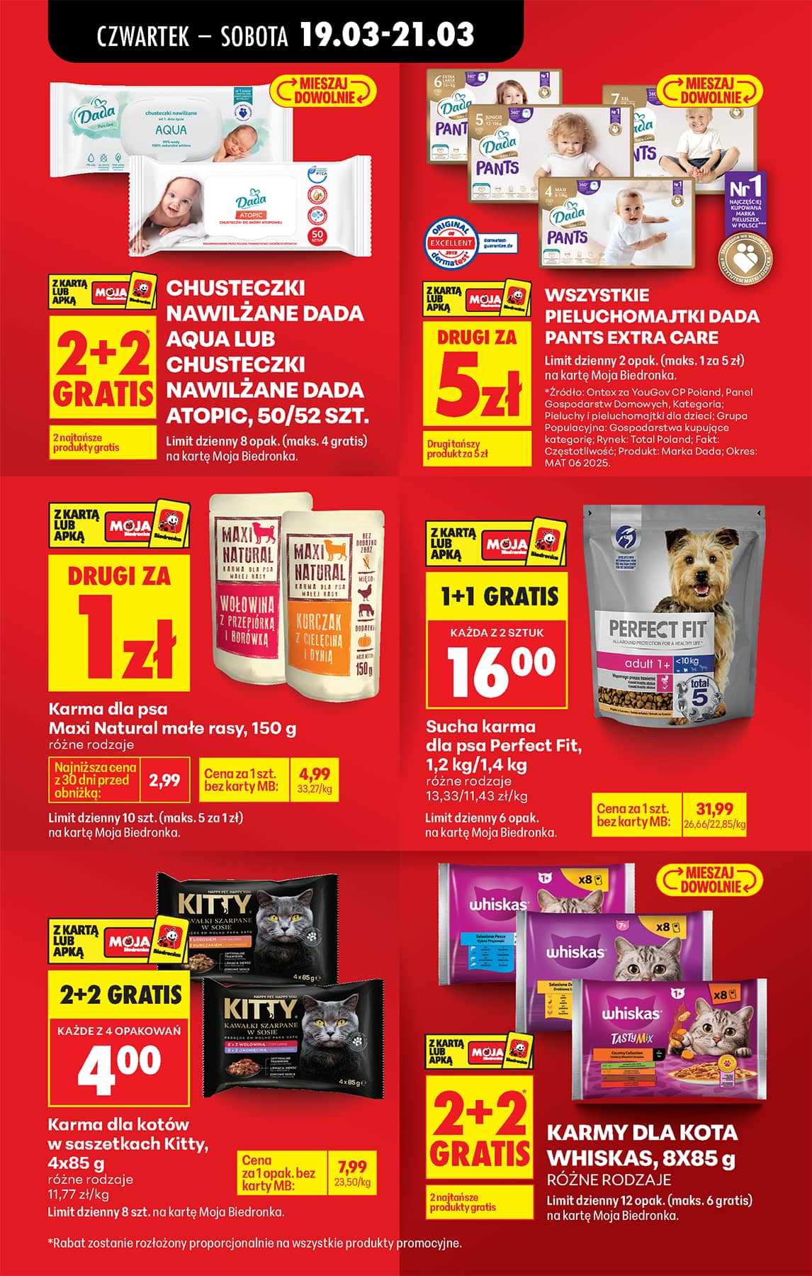 Biedronka - Codziennie niskie ceny P - oferta od 19.03 21 puslapis