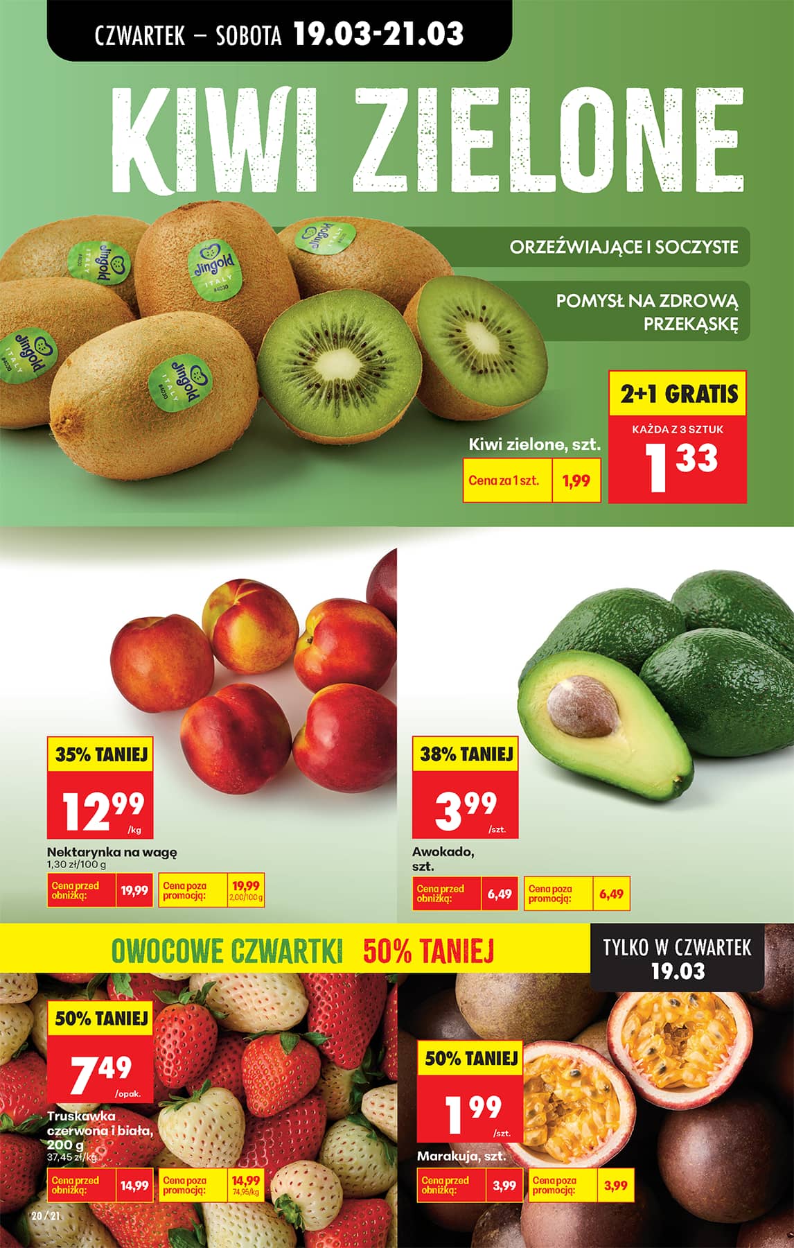 Biedronka - Codziennie niskie ceny P - oferta od 19.03 24 puslapis