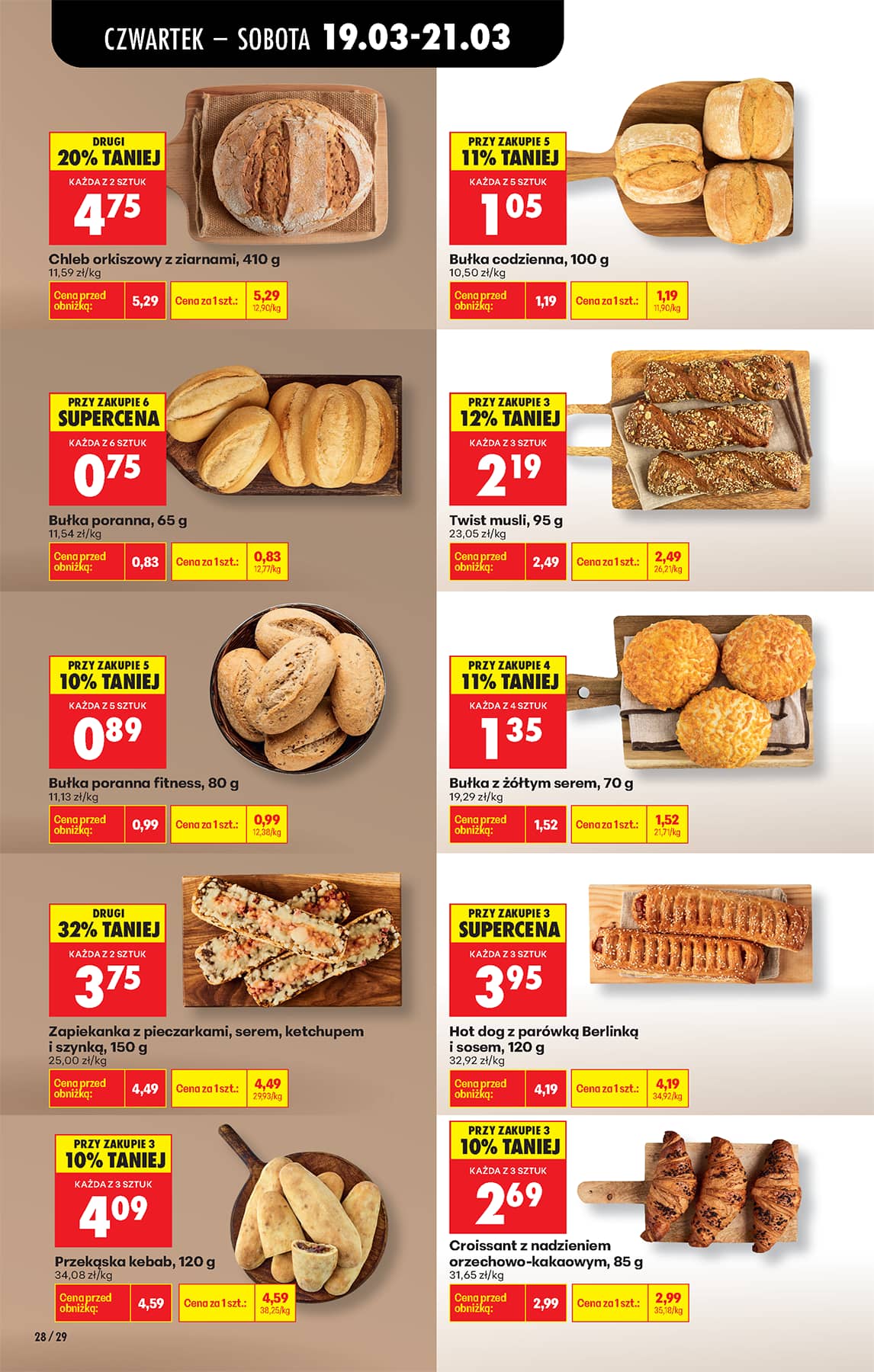 Biedronka - Codziennie niskie ceny P - oferta od 19.03 38 puslapis