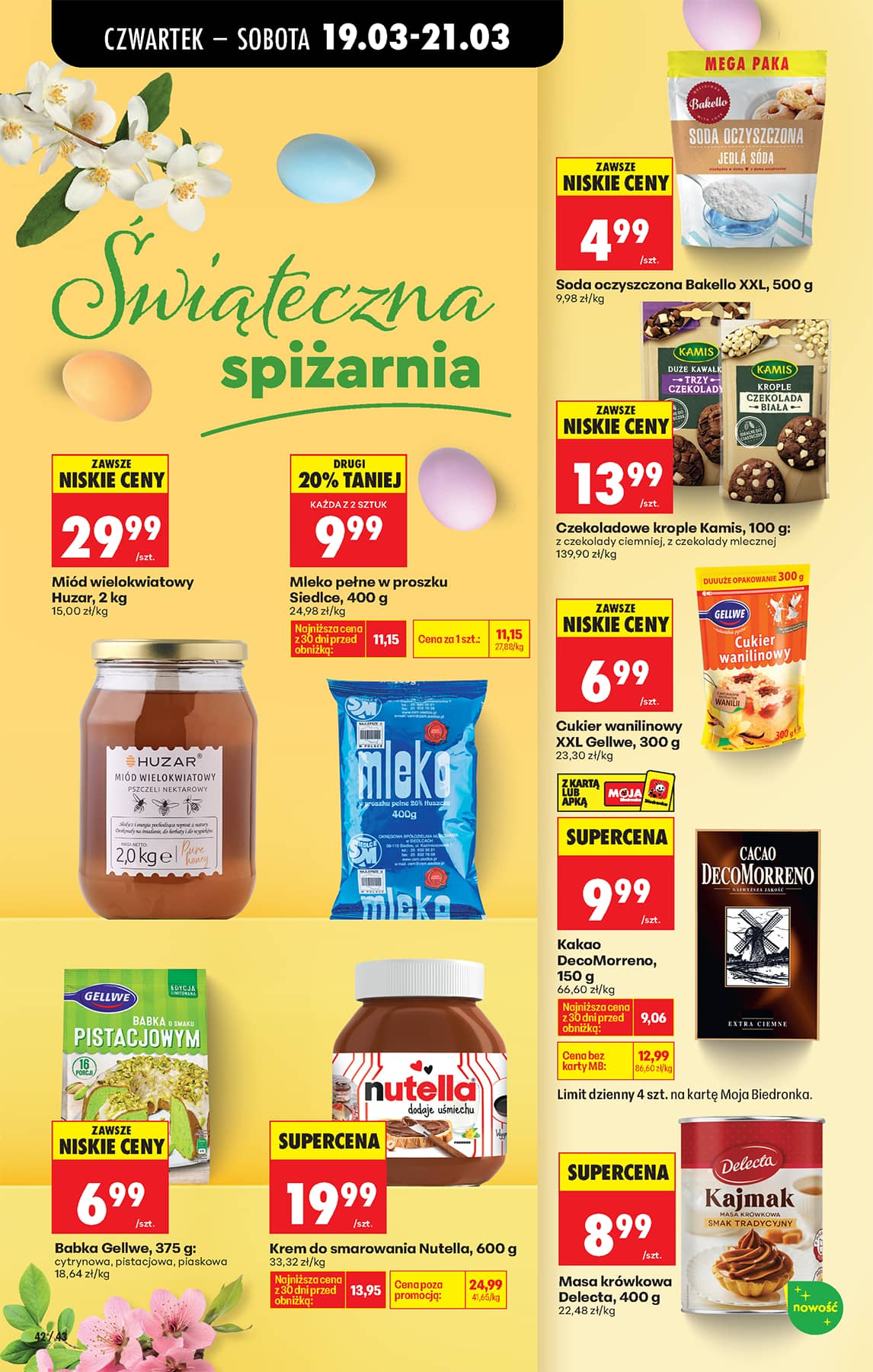 Biedronka - Codziennie niskie ceny P - oferta od 19.03 52 puslapis