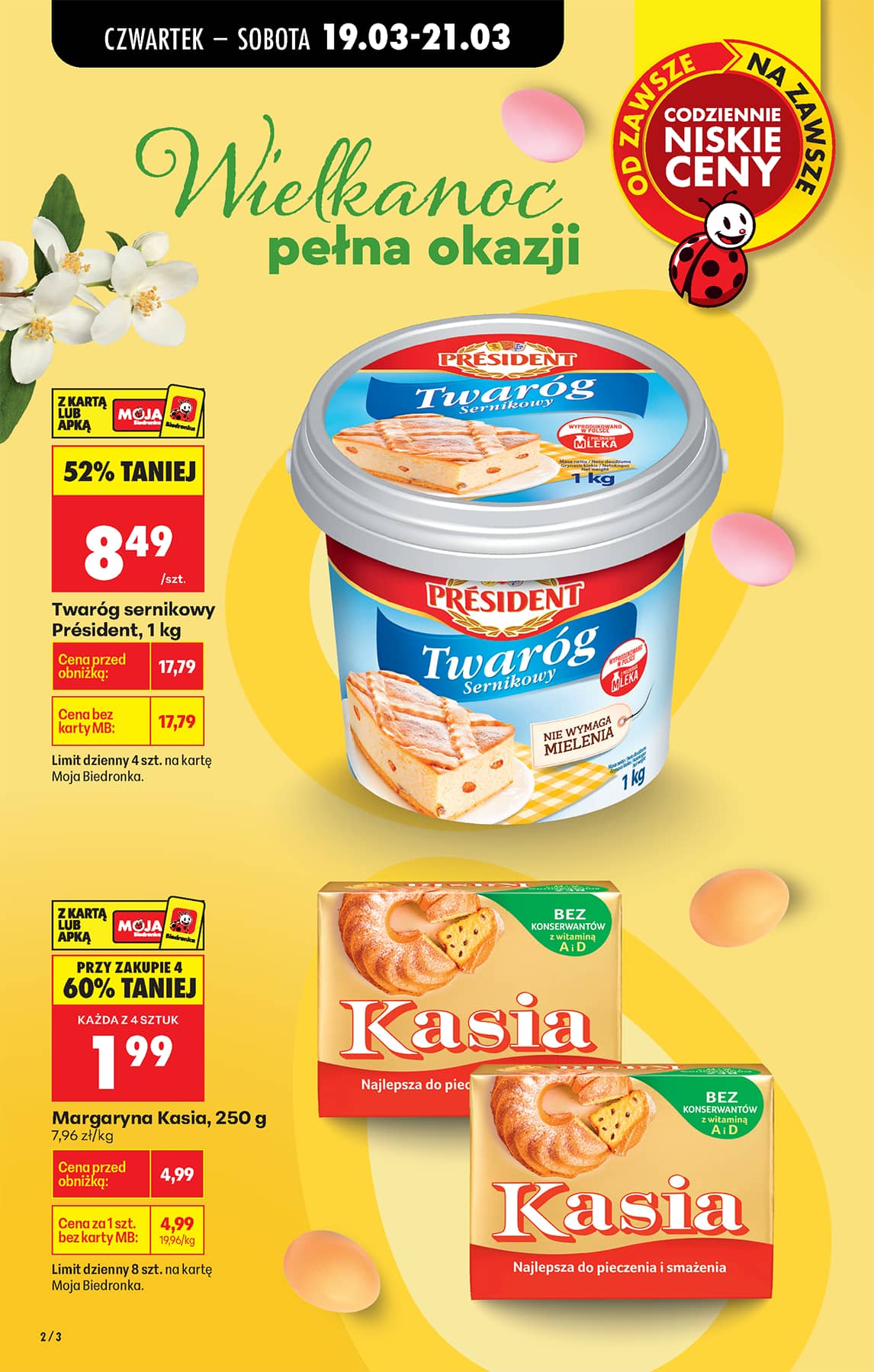 Biedronka - Codziennie niskie ceny P - oferta od 19.03 6 puslapis
