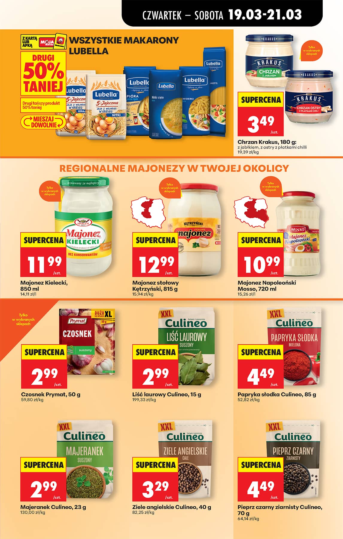 Biedronka - Codziennie niskie ceny P - oferta od 19.03 61 puslapis