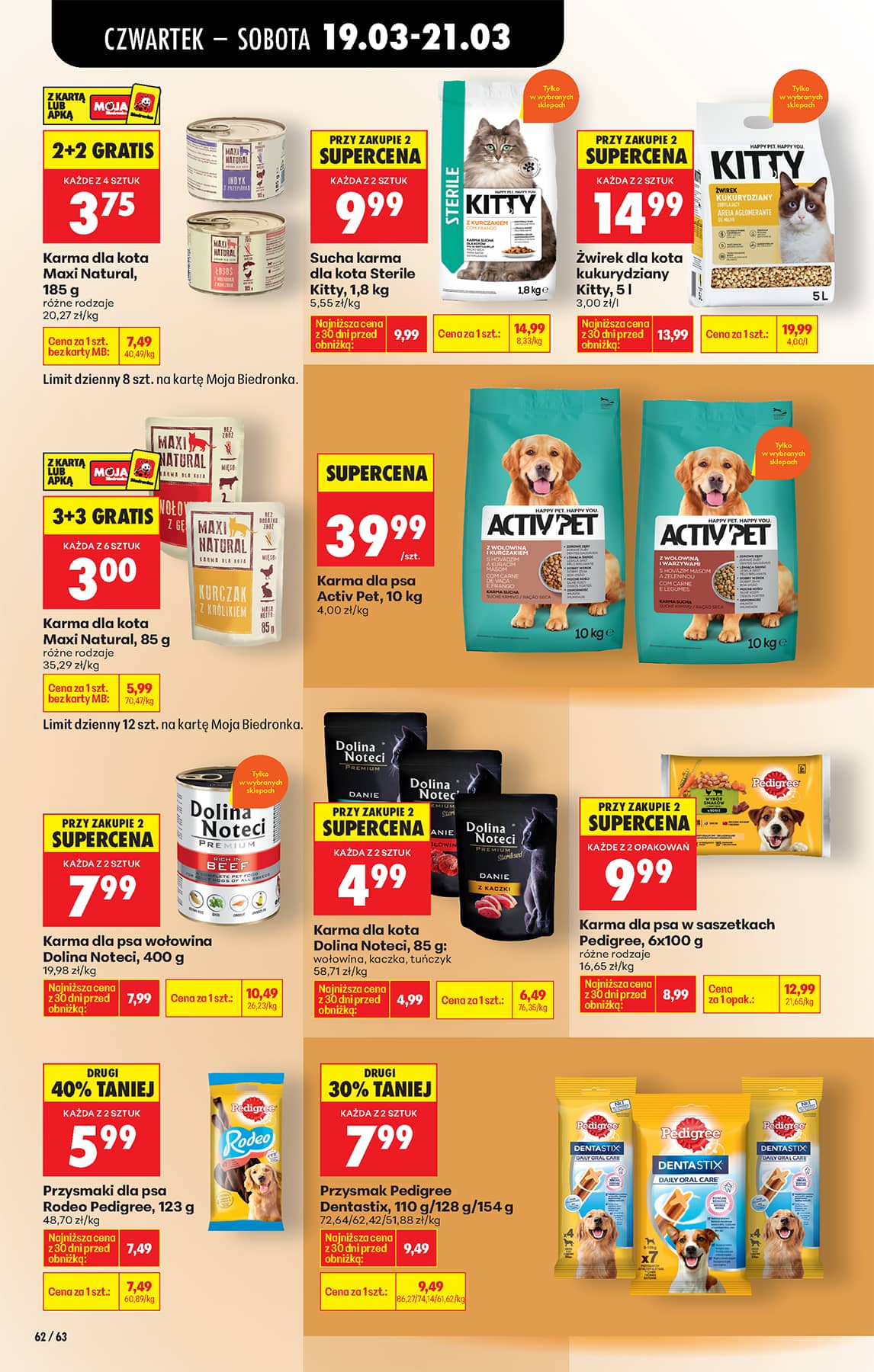 Biedronka - Codziennie niskie ceny P - oferta od 19.03 76 puslapis