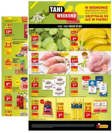 Biedronka - Tani weekend od 20.03 2026-03-20 – 2026-03-21