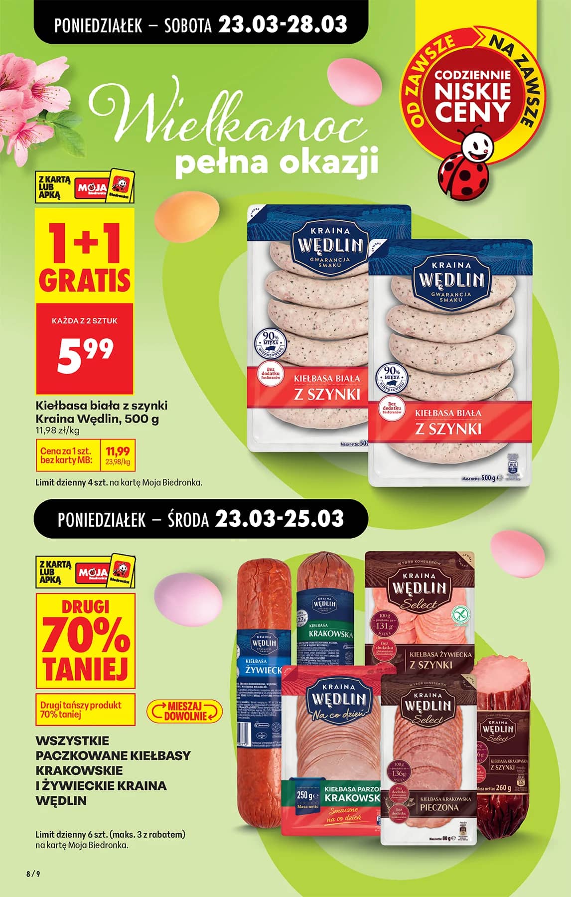 Biedronka - Codziennie niskie ceny P - oferta od 23.03 10 puslapis