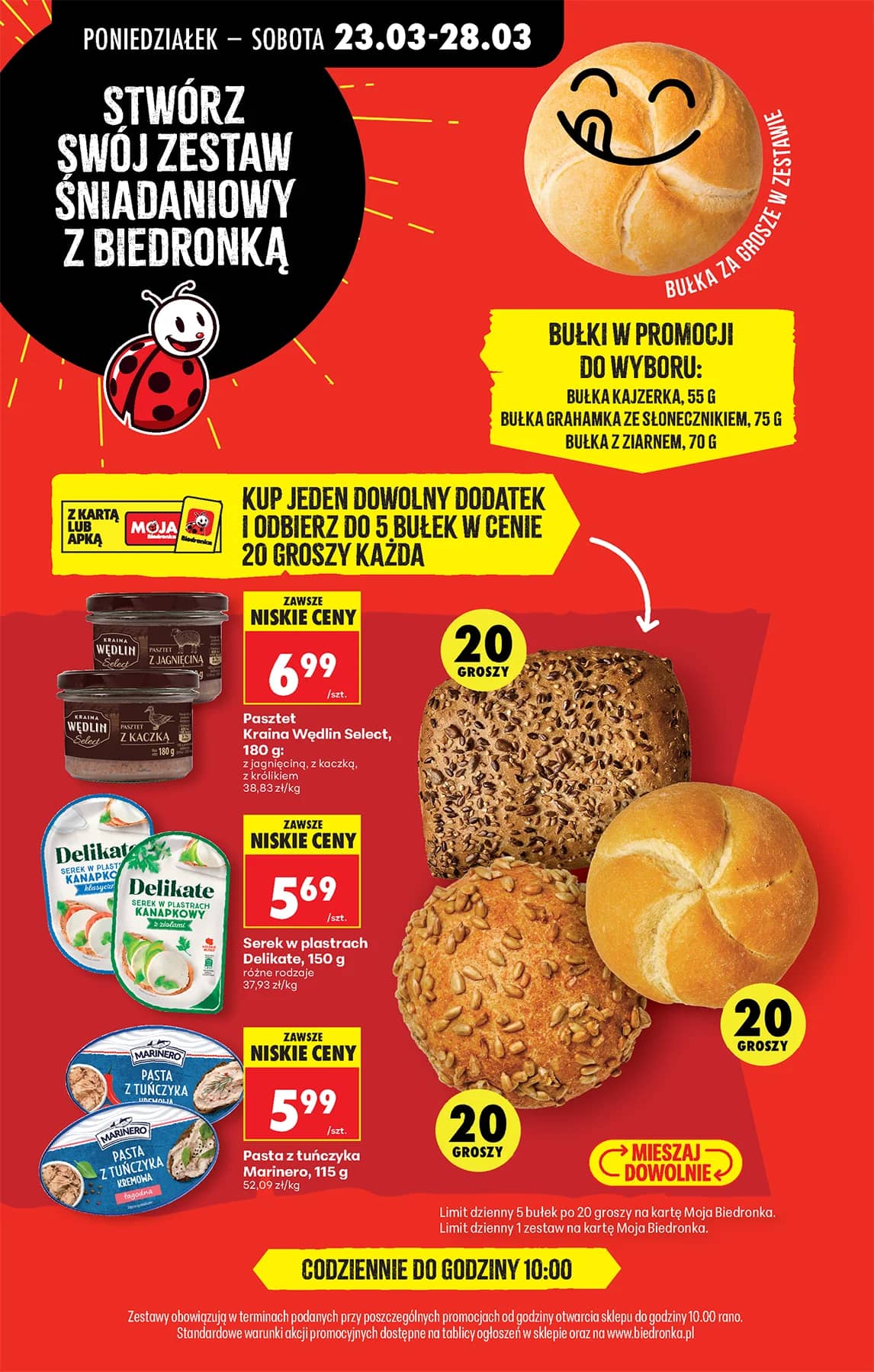 Biedronka - Codziennie niskie ceny P - oferta od 23.03 100 puslapis