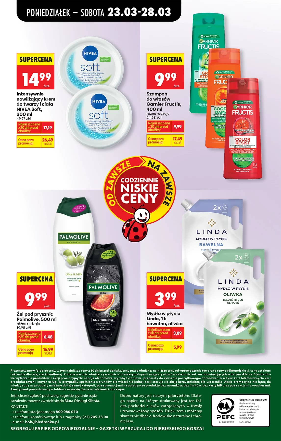 Biedronka - Codziennie niskie ceny P - oferta od 23.03 101 puslapis