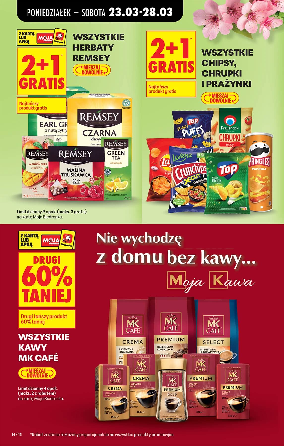 Biedronka - Codziennie niskie ceny P - oferta od 23.03 18 puslapis