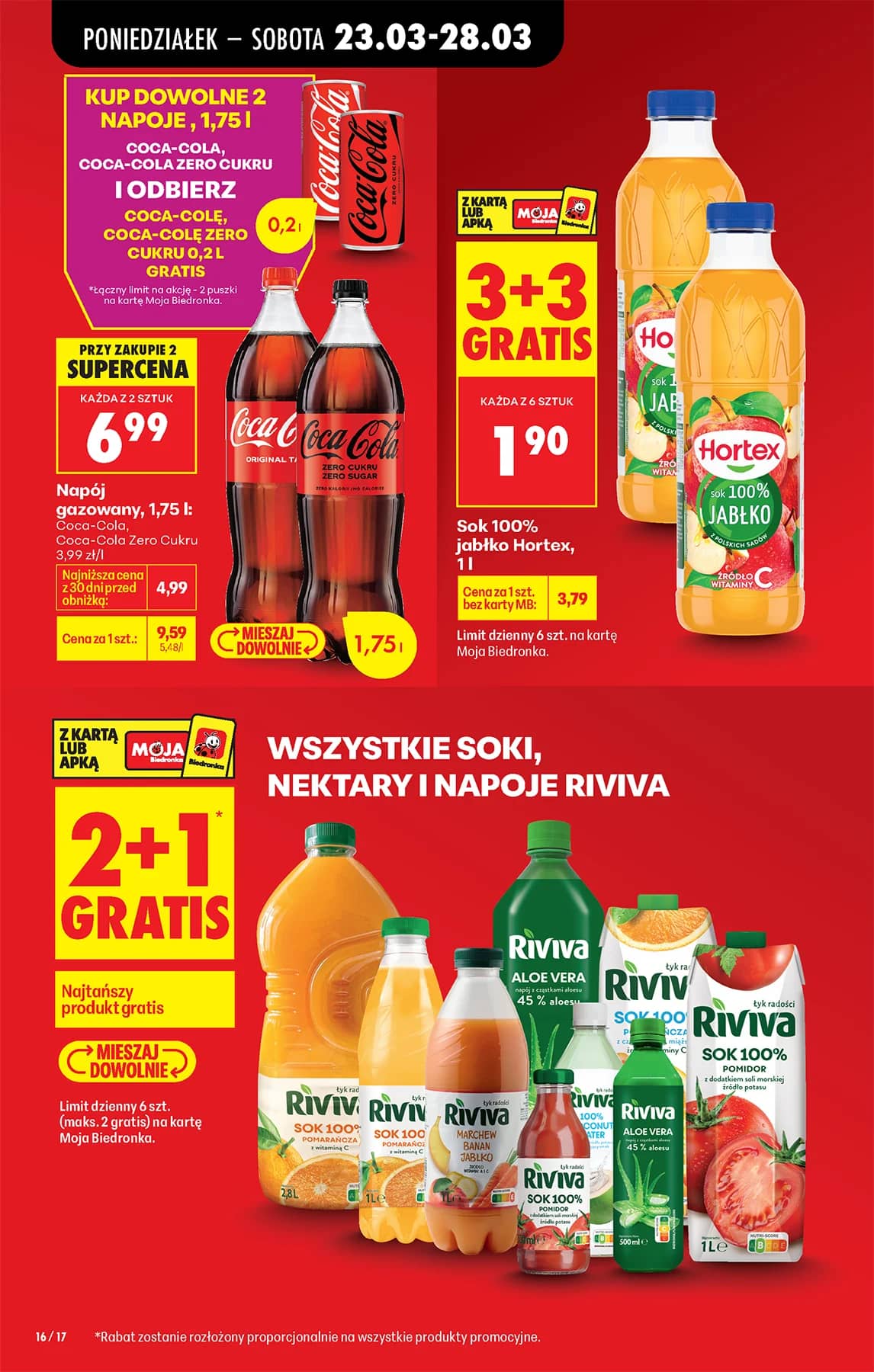 Biedronka - Codziennie niskie ceny P - oferta od 23.03 22 puslapis