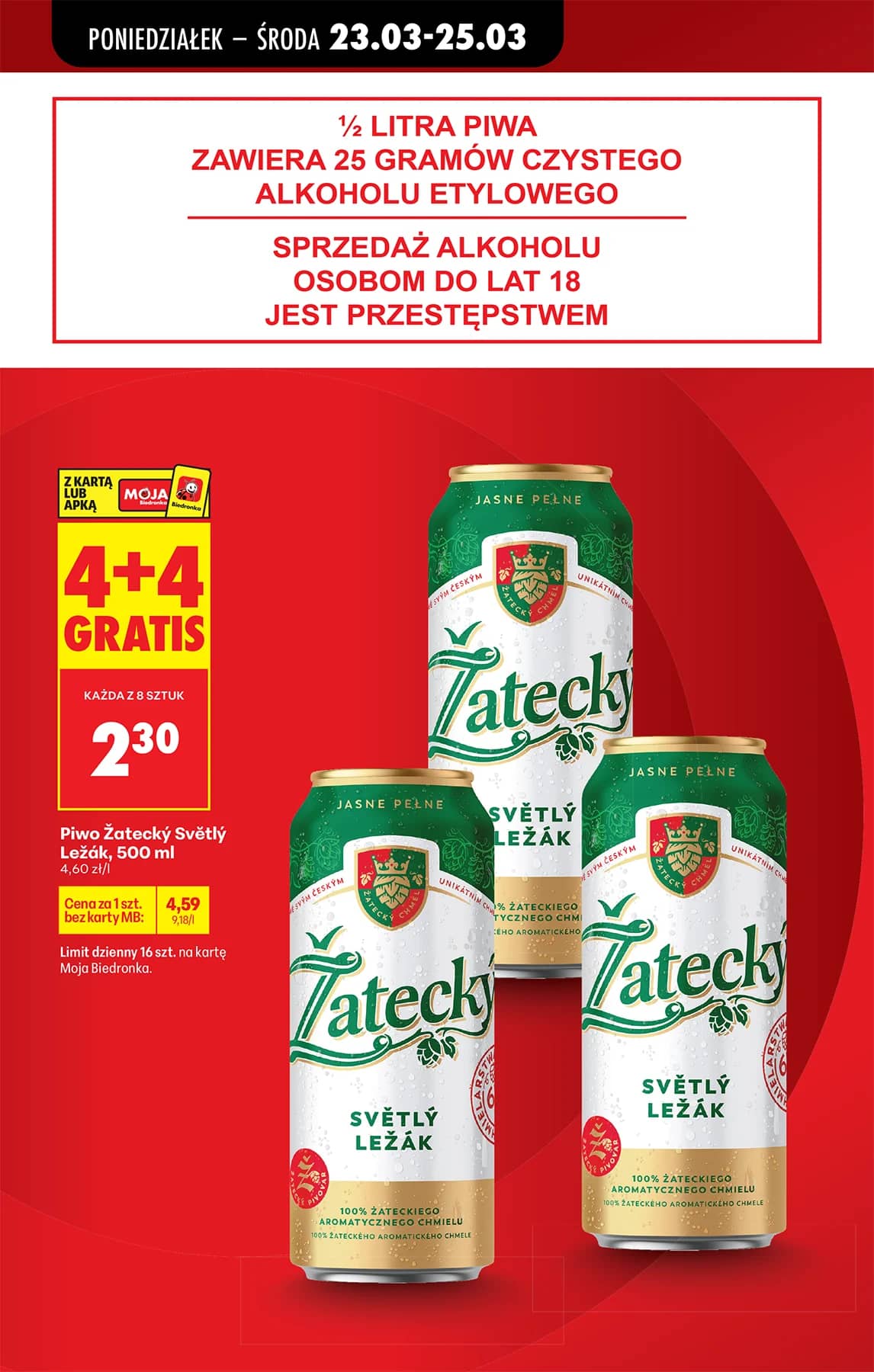 Biedronka - Codziennie niskie ceny P - oferta od 23.03 26 puslapis