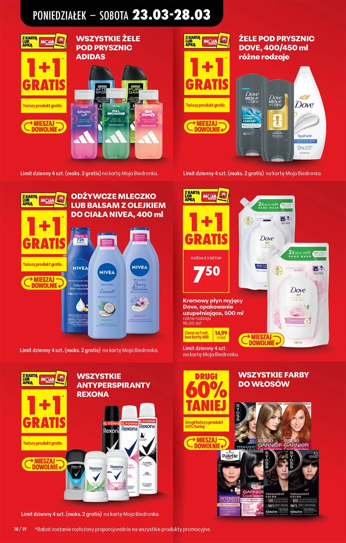 Biedronka - Codziennie niskie ceny P - oferta od 23.03 28 puslapis