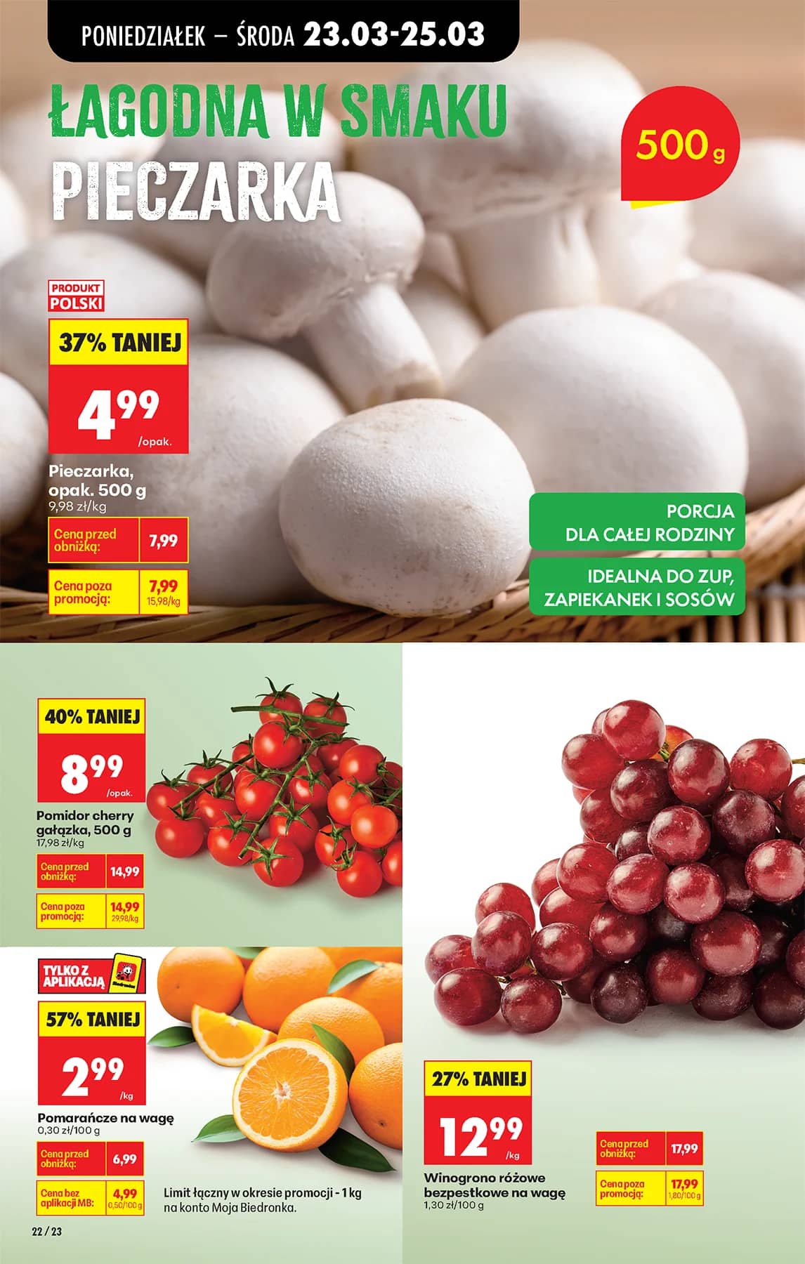 Biedronka - Codziennie niskie ceny P - oferta od 23.03 32 puslapis