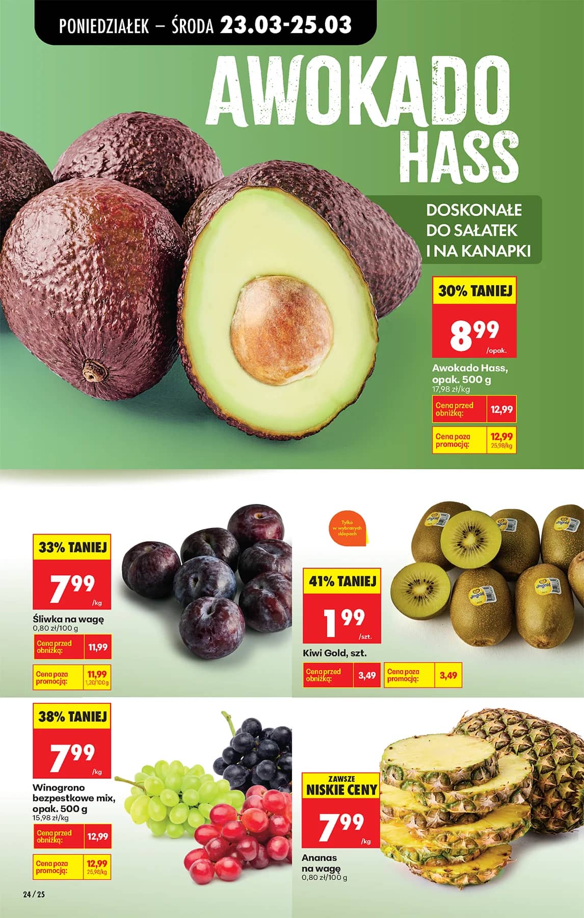 Biedronka - Codziennie niskie ceny P - oferta od 23.03 34 puslapis