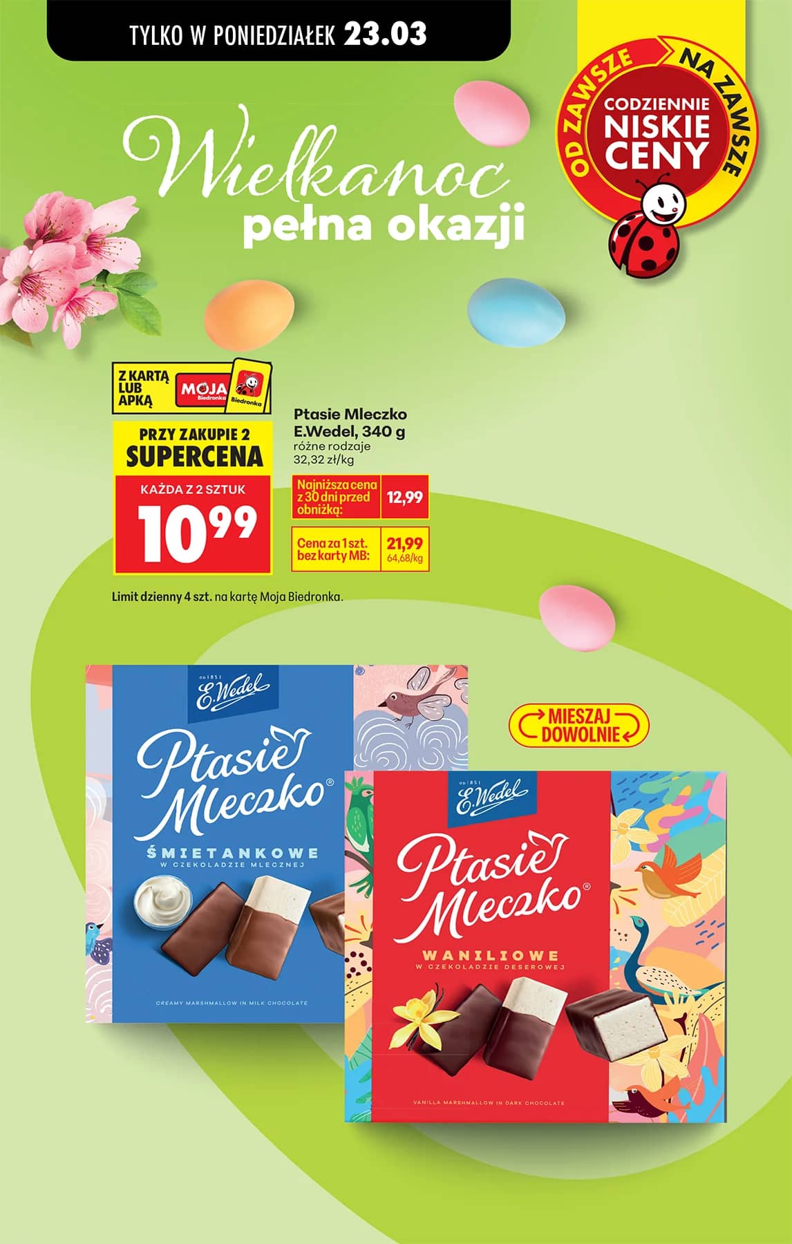 Biedronka - Codziennie niskie ceny P - oferta od 23.03 4 puslapis