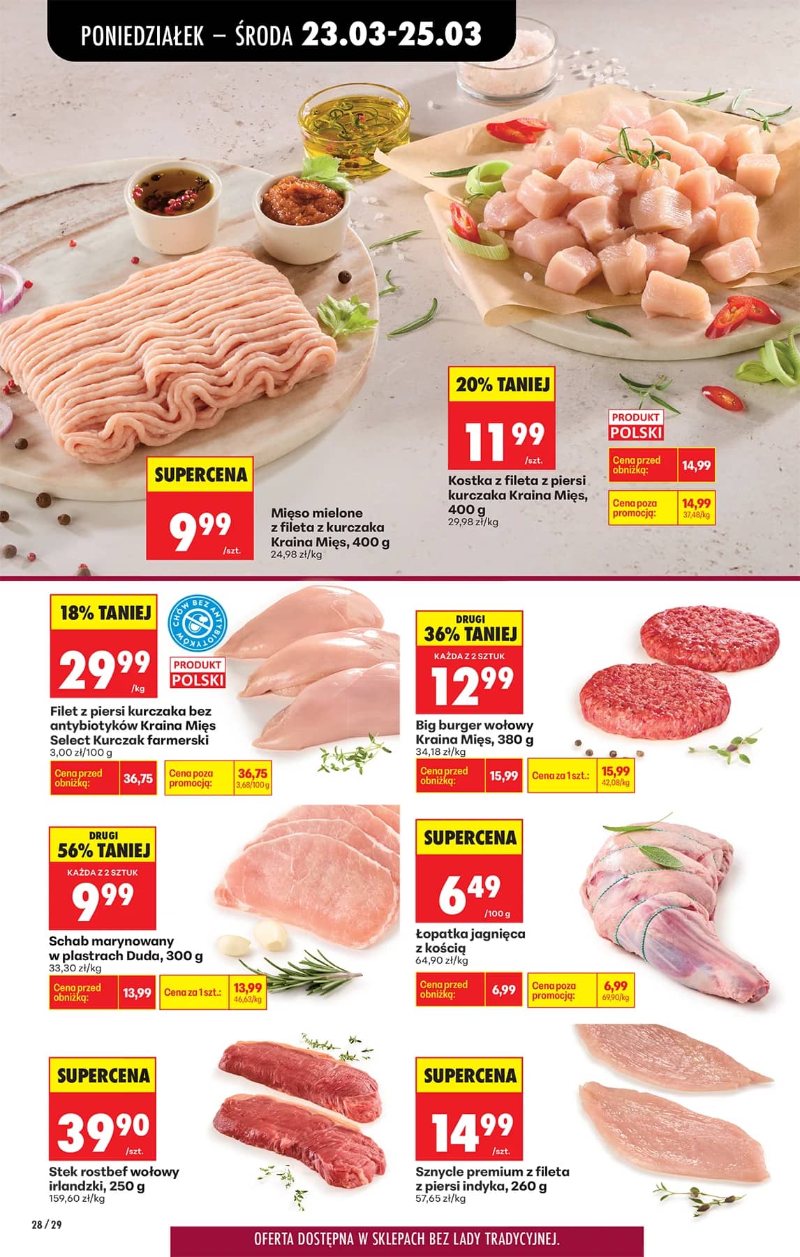 Biedronka - Codziennie niskie ceny P - oferta od 23.03 40 puslapis