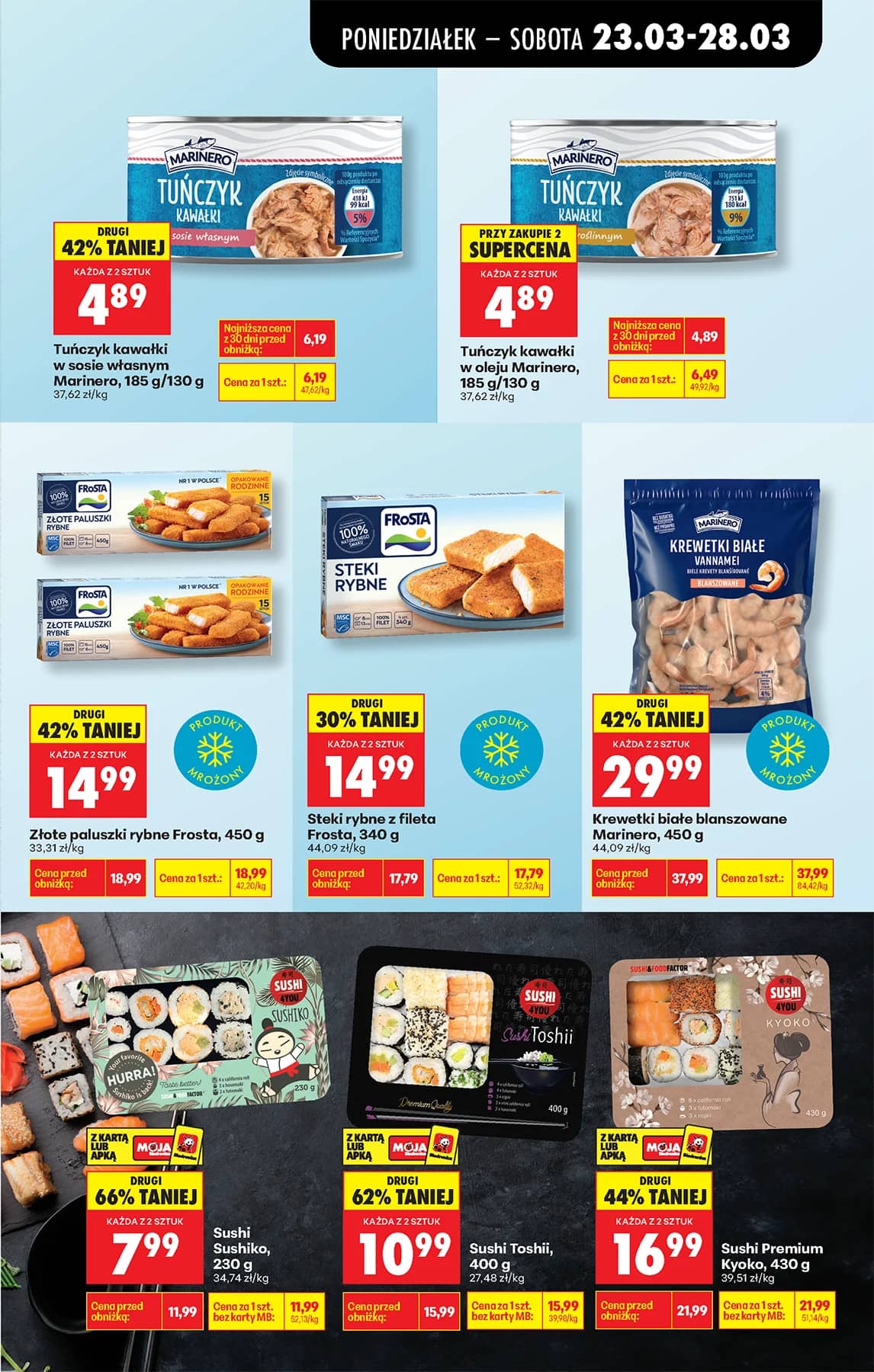 Biedronka - Codziennie niskie ceny P - oferta od 23.03 45 puslapis