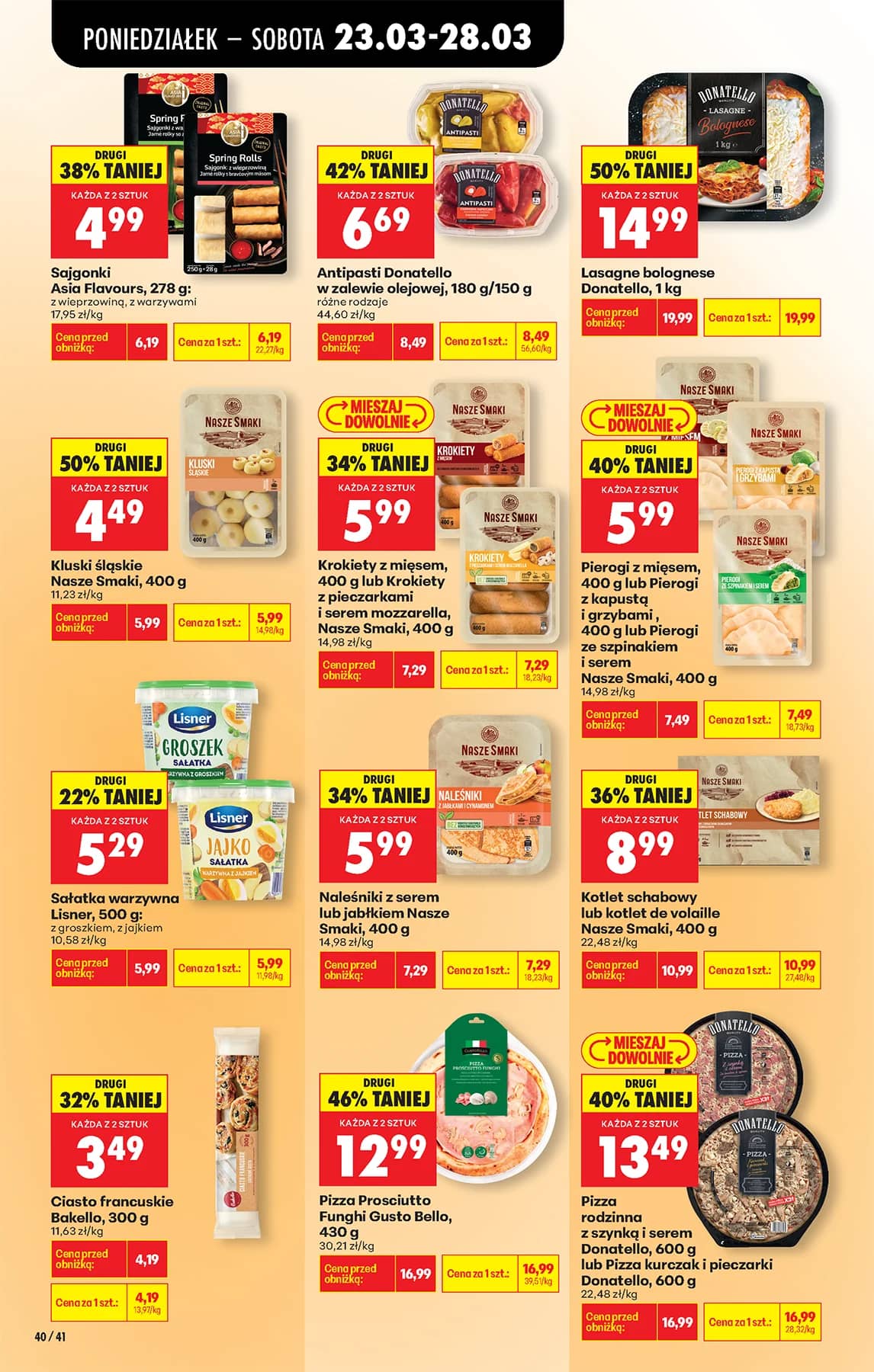 Biedronka - Codziennie niskie ceny P - oferta od 23.03 54 puslapis