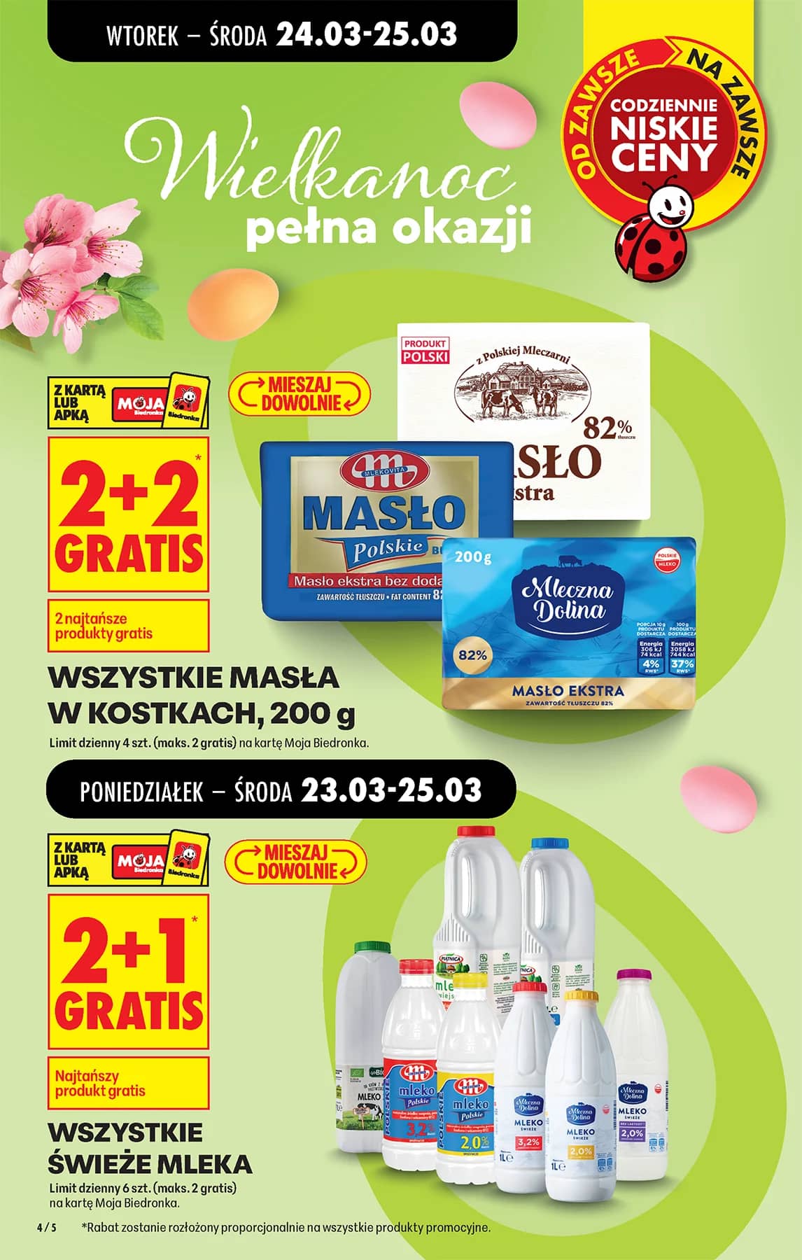 Biedronka - Codziennie niskie ceny P - oferta od 23.03 6 puslapis