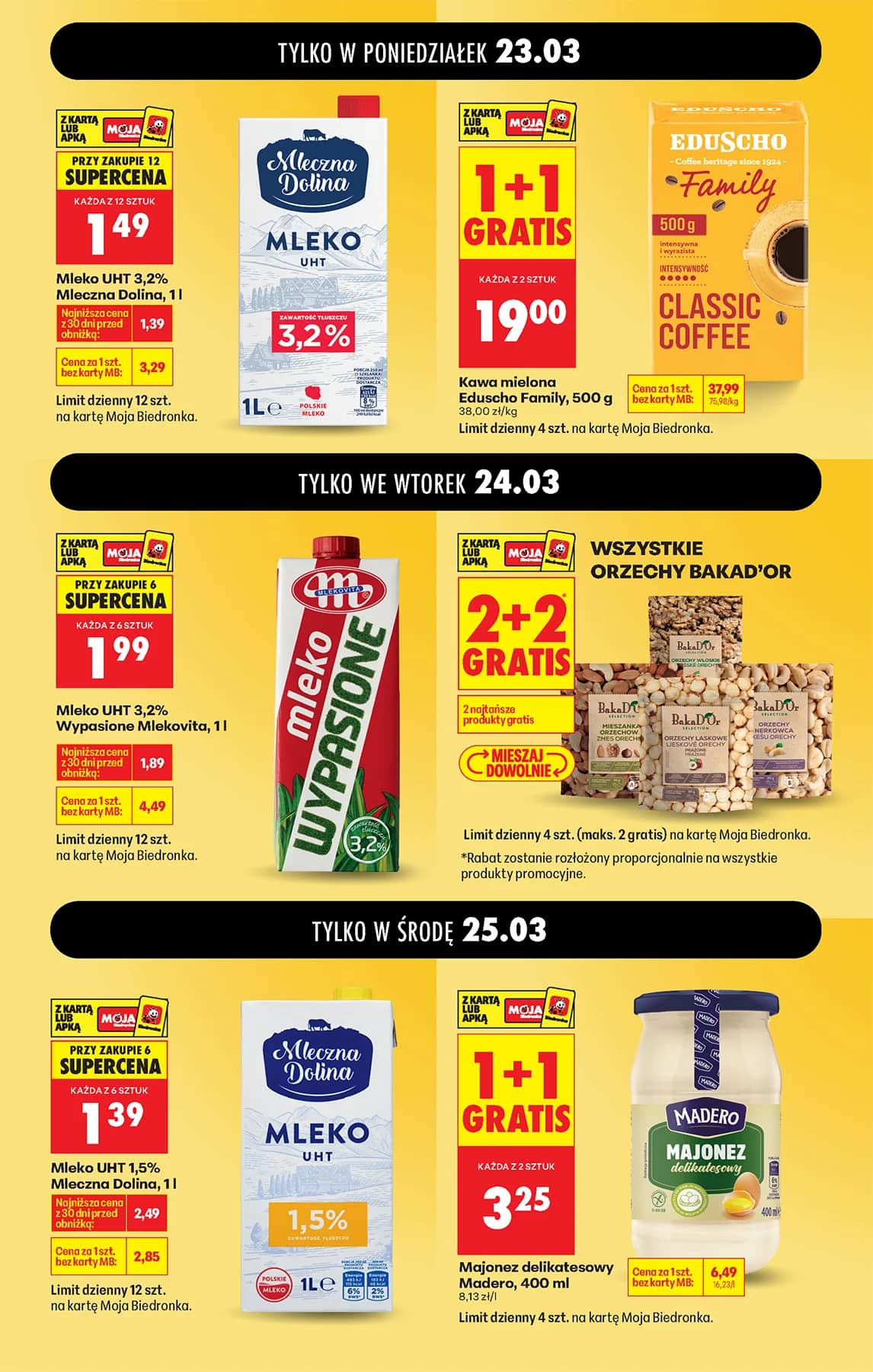 Biedronka - Codziennie niskie ceny P - oferta od 23.03 7 puslapis