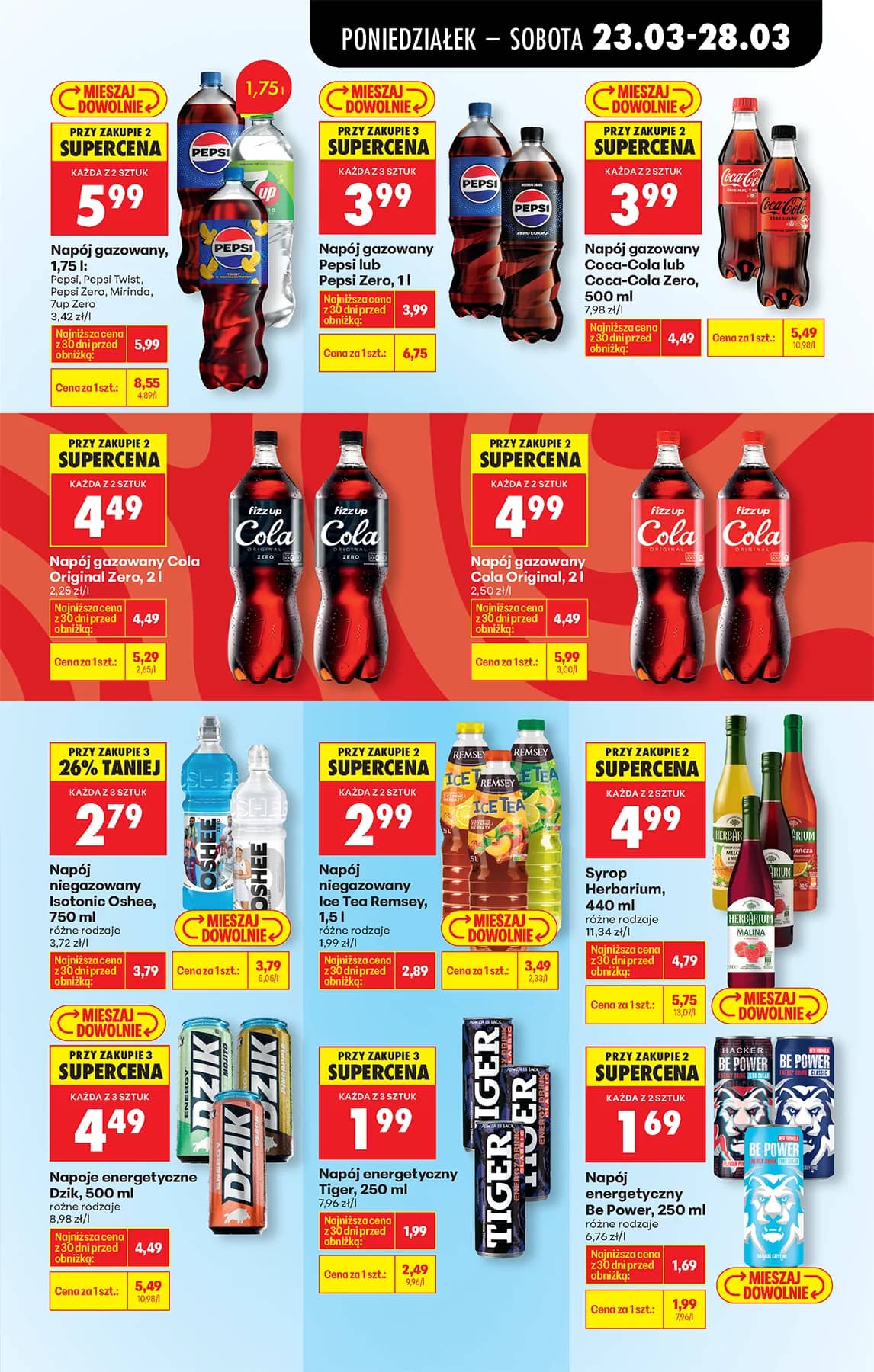 Biedronka - Codziennie niskie ceny P - oferta od 23.03 73 puslapis