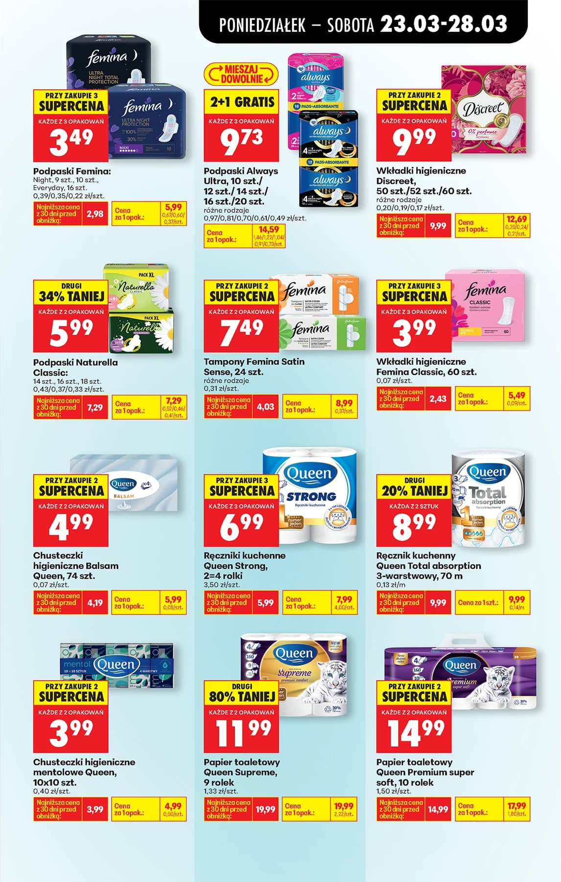 Biedronka - Codziennie niskie ceny P - oferta od 23.03 81 puslapis