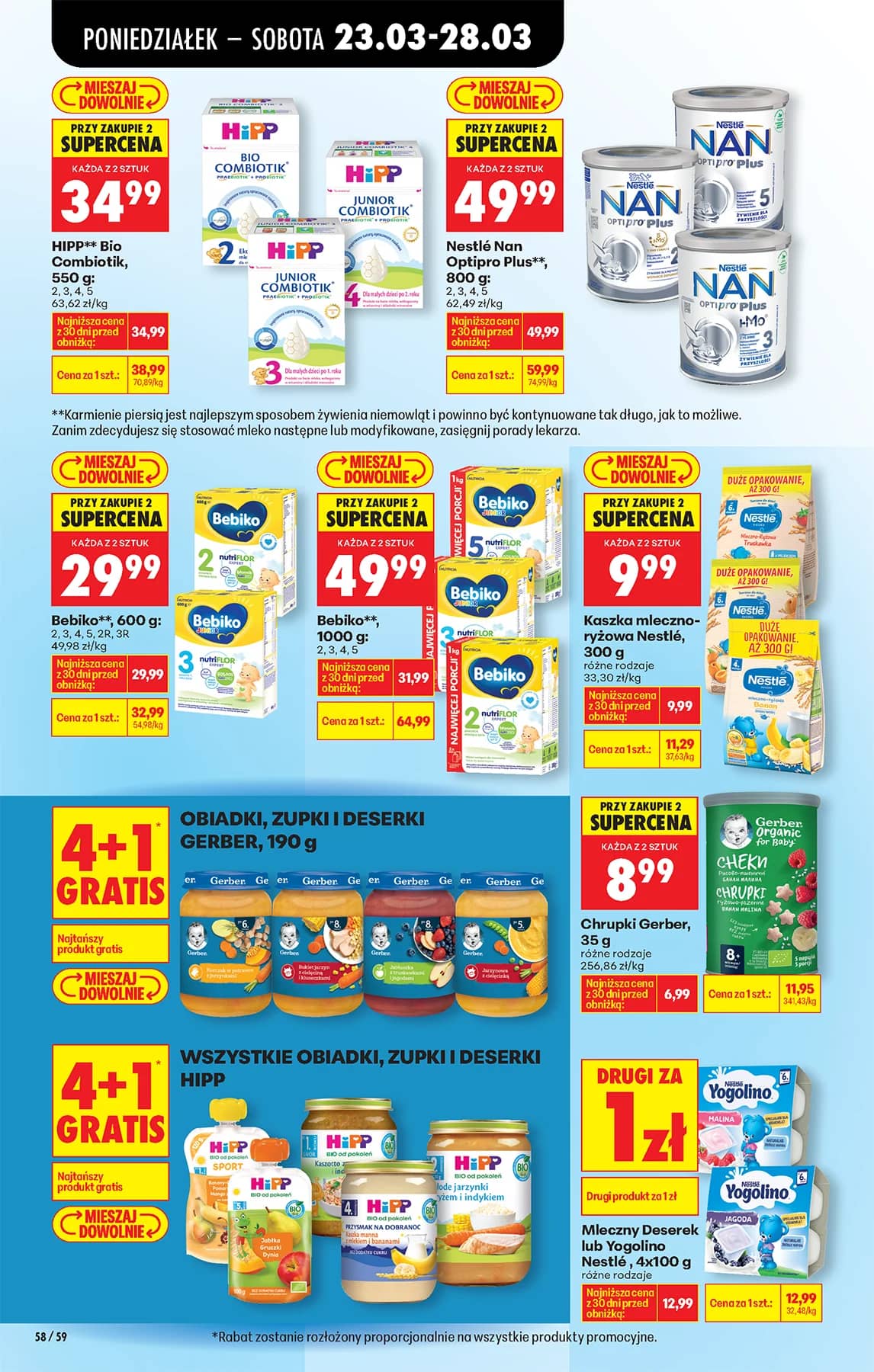 Biedronka - Codziennie niskie ceny P - oferta od 23.03 82 puslapis