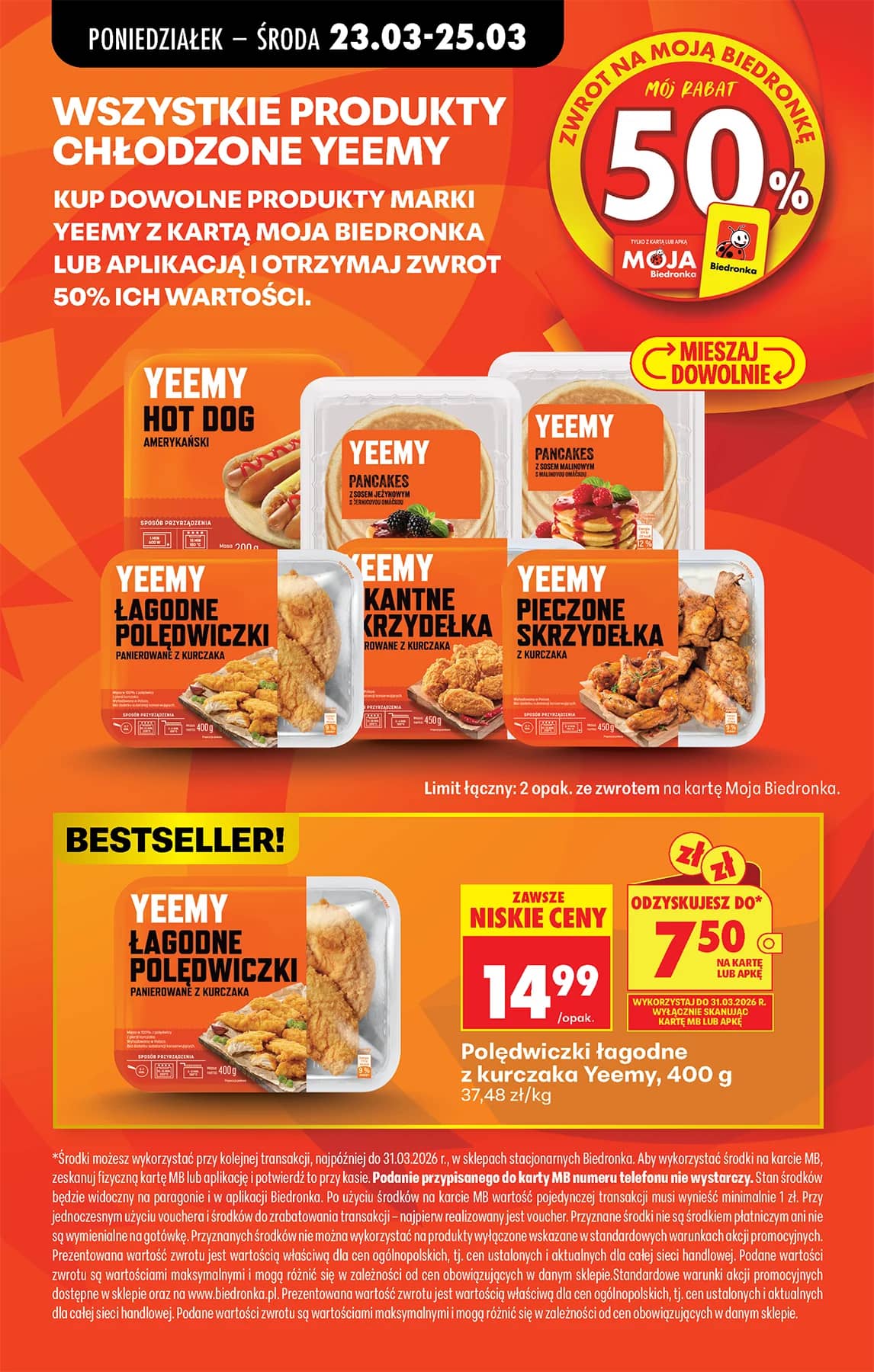 Biedronka - Codziennie niskie ceny P - oferta od 23.03 91 puslapis