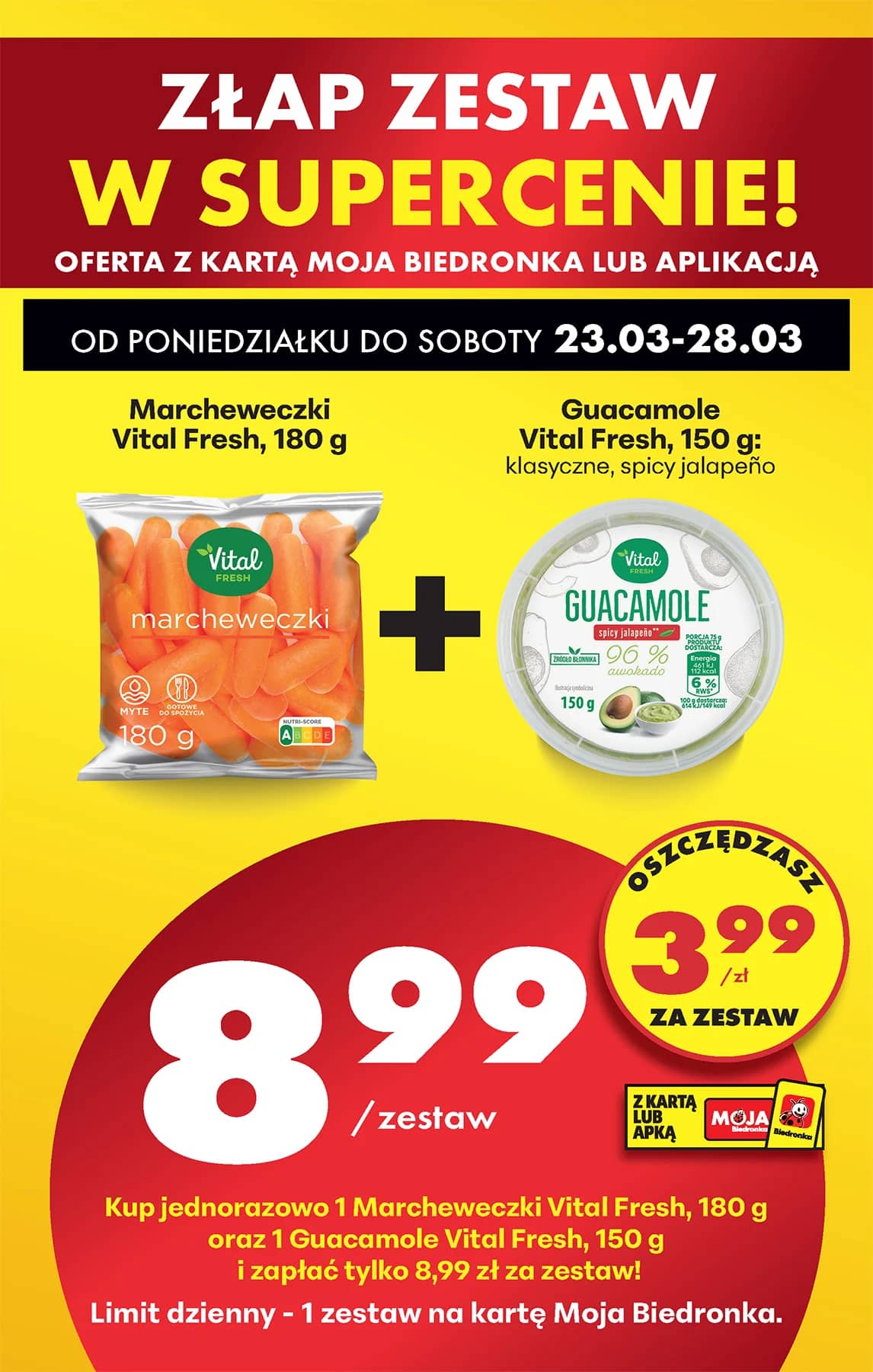 Biedronka - Codziennie niskie ceny P - oferta od 23.03 97 puslapis