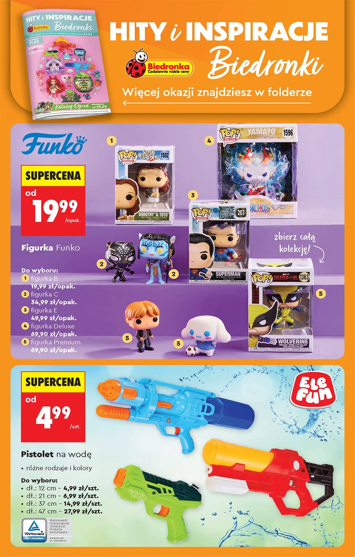 Biedronka - Codziennie niskie ceny P - oferta od 23.03 98 puslapis