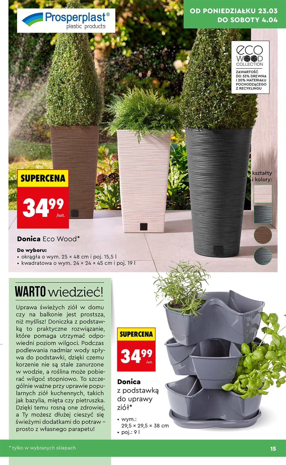 Biedronka - Ogród od 23.03 15 puslapis