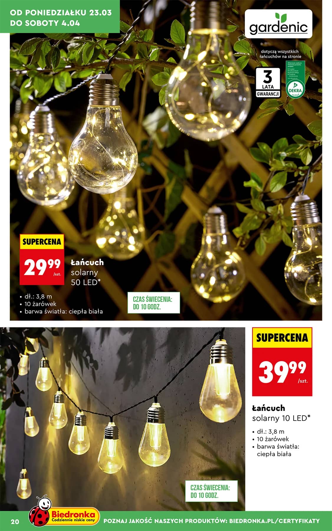 Biedronka - Ogród od 23.03 20 puslapis