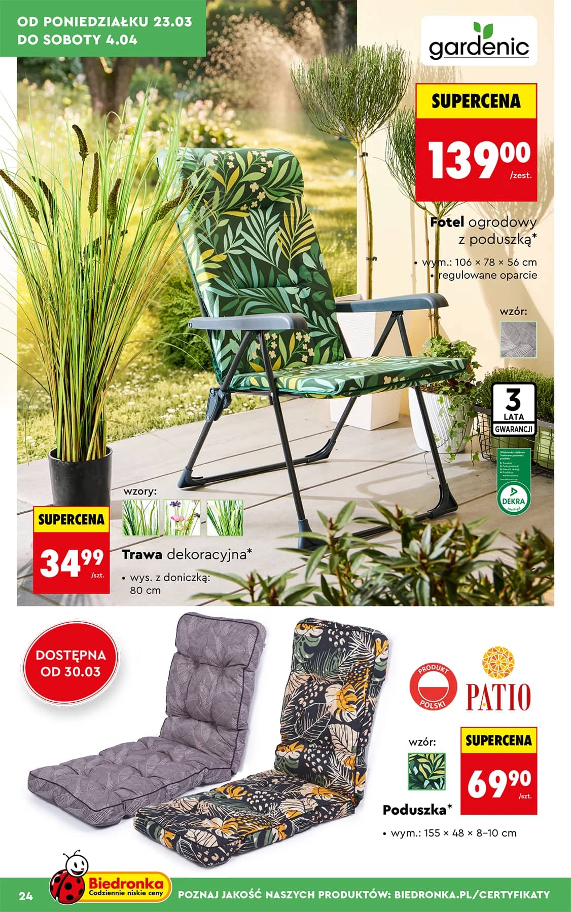 Biedronka - Ogród od 23.03 24 puslapis