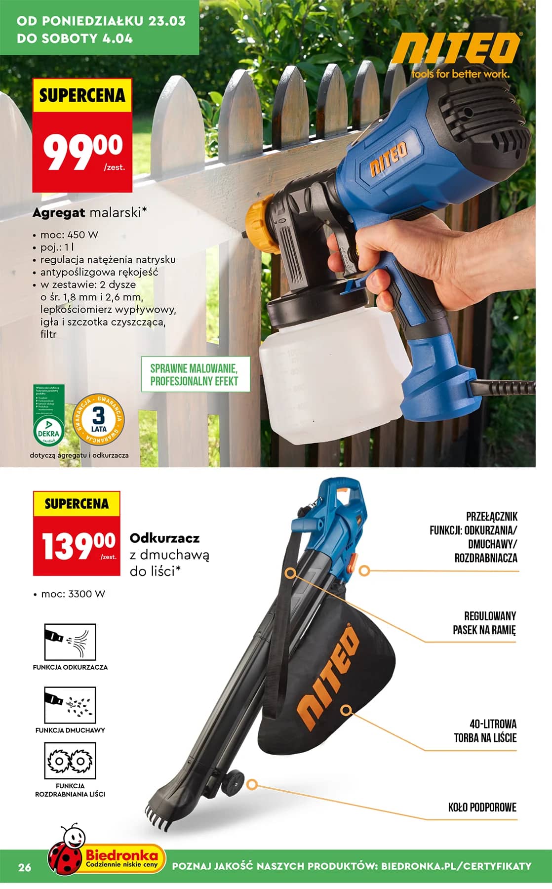 Biedronka - Ogród od 23.03 26 puslapis