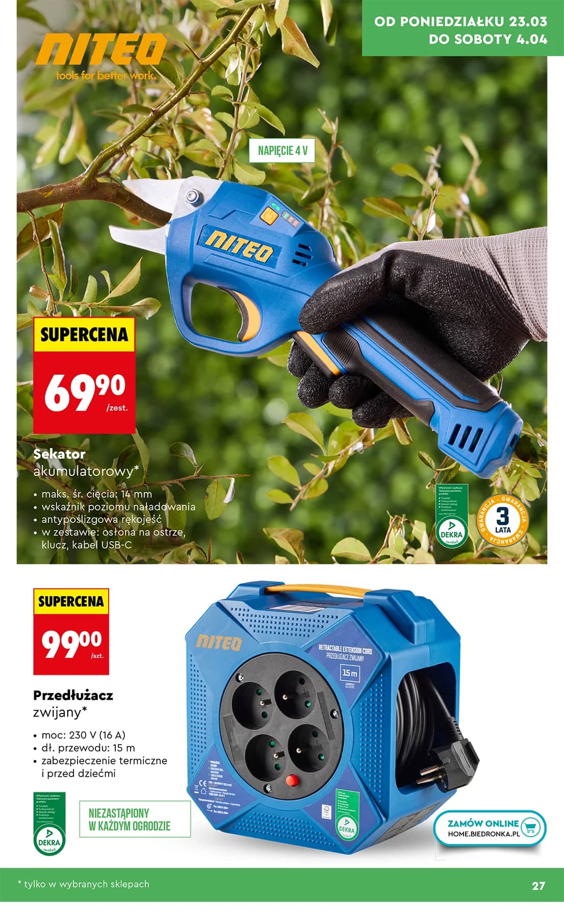 Biedronka - Ogród od 23.03 27 puslapis