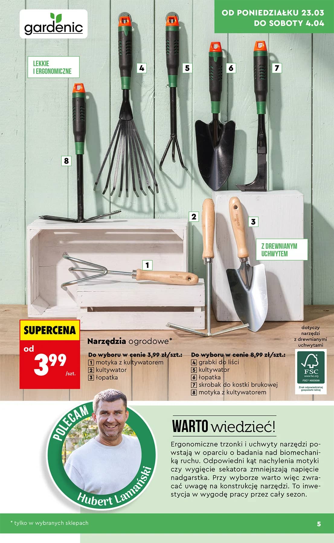 Biedronka - Ogród od 23.03 5 puslapis