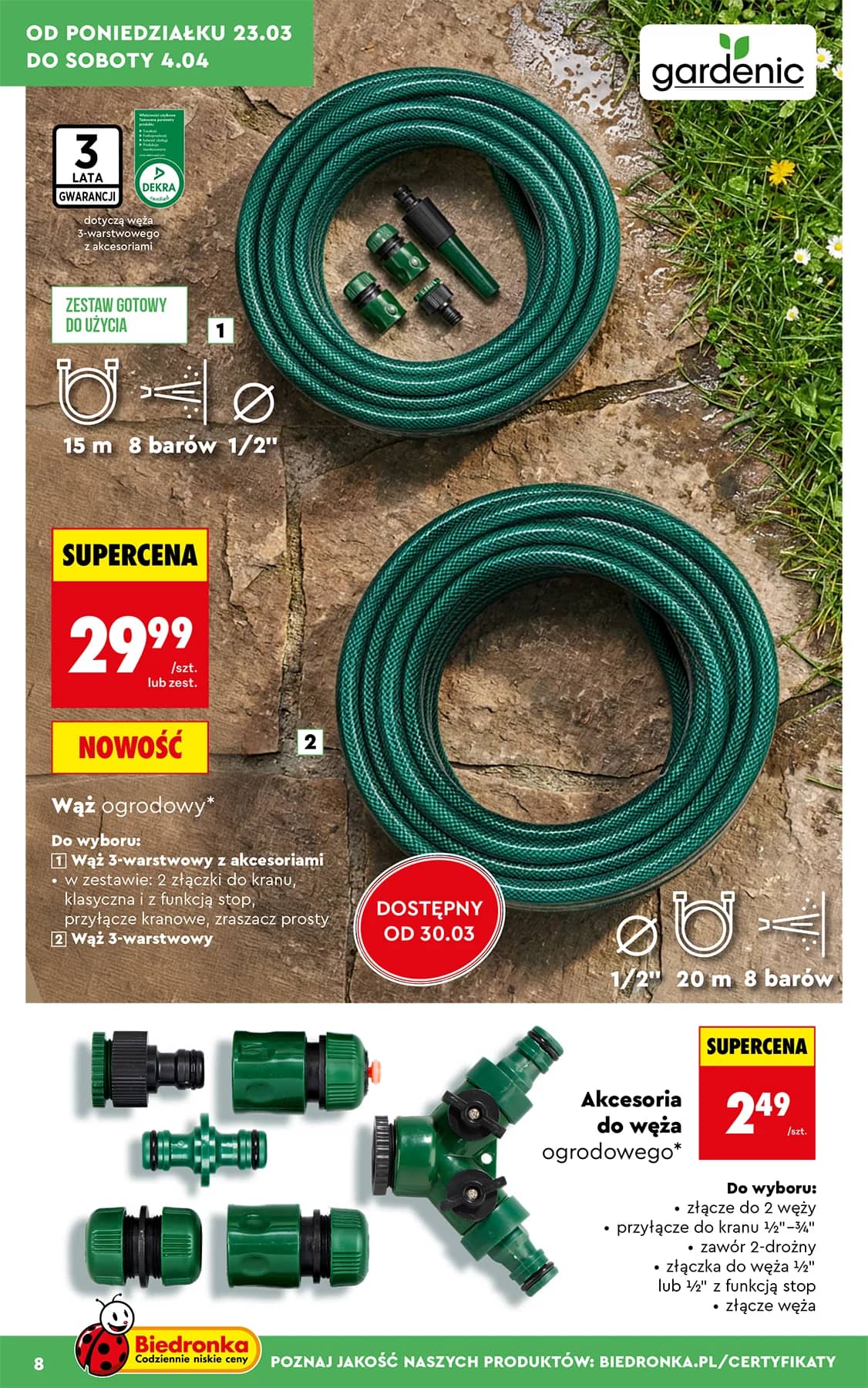 Biedronka - Ogród od 23.03 8 puslapis