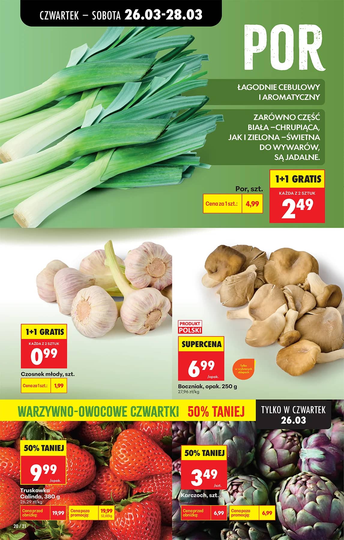 Biedronka - Codziennie niskie ceny P - oferta od 26.03 24 puslapis