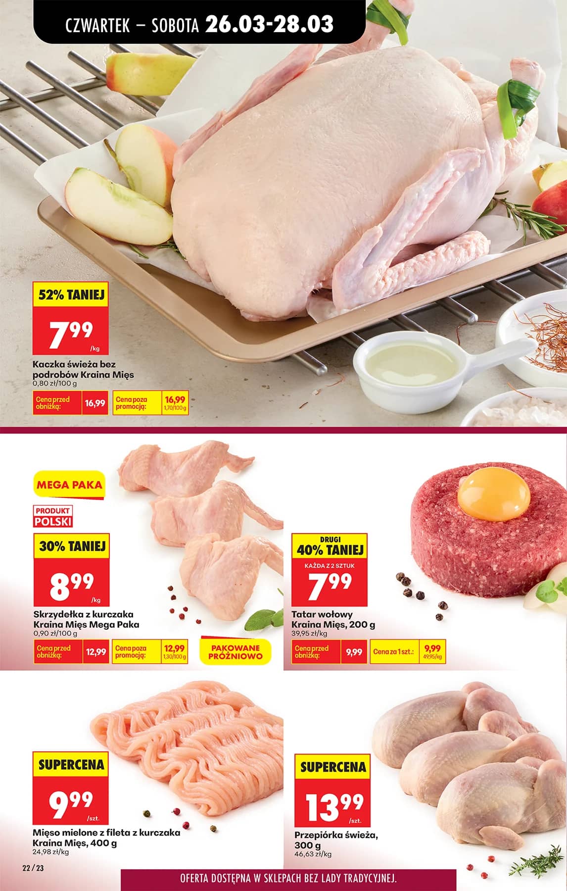 Biedronka - Codziennie niskie ceny P - oferta od 26.03 30 puslapis