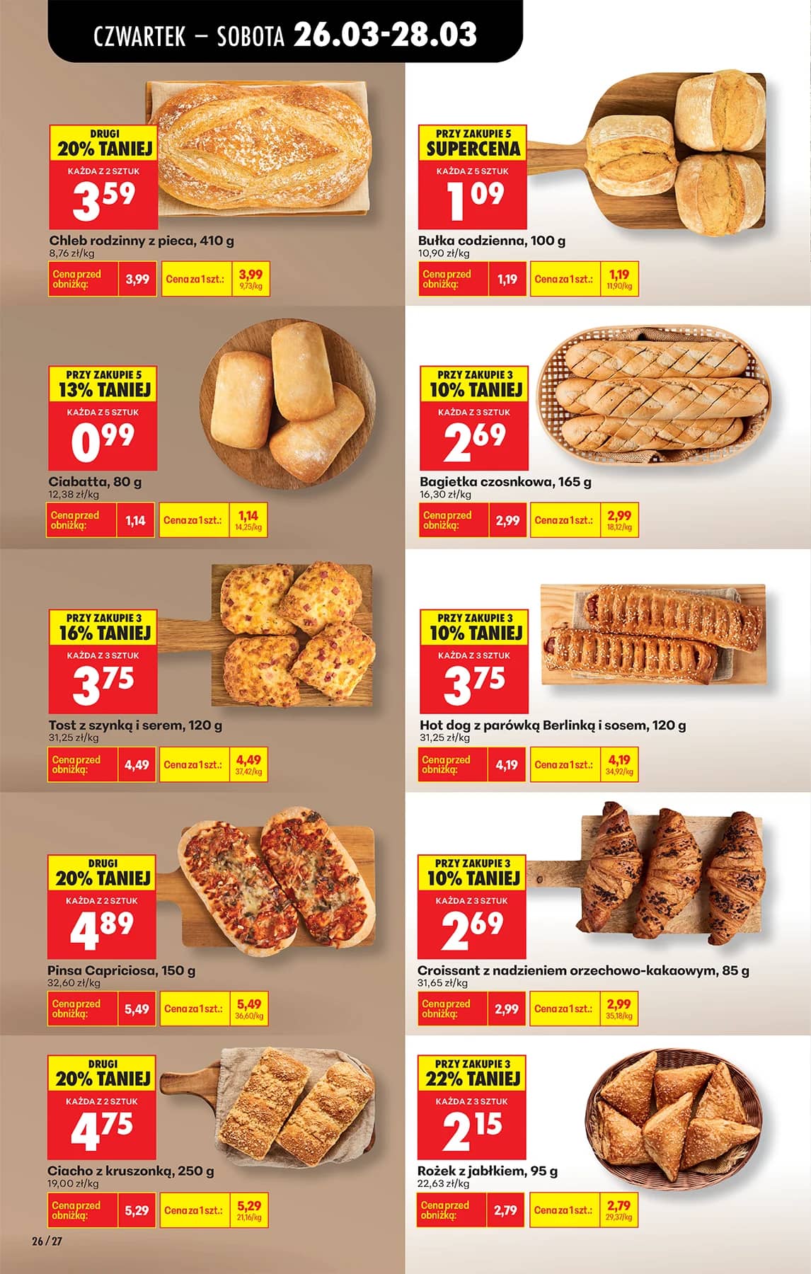 Biedronka - Codziennie niskie ceny P - oferta od 26.03 34 puslapis