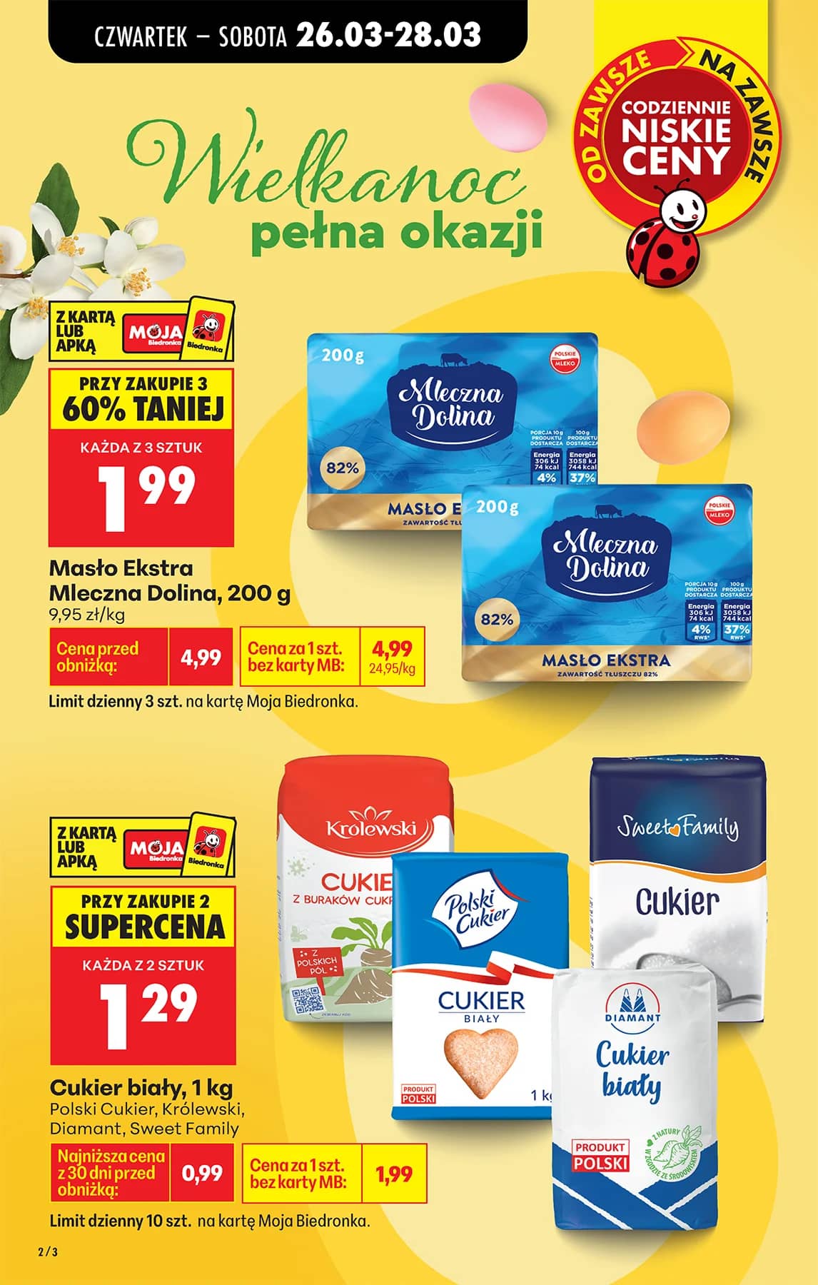 Biedronka - Codziennie niskie ceny P - oferta od 26.03 4 puslapis