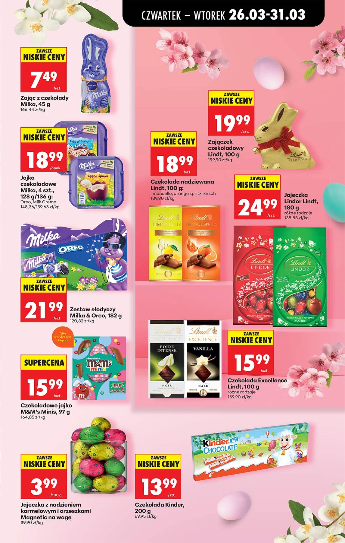 Biedronka - Codziennie niskie ceny P - oferta od 26.03 43 puslapis